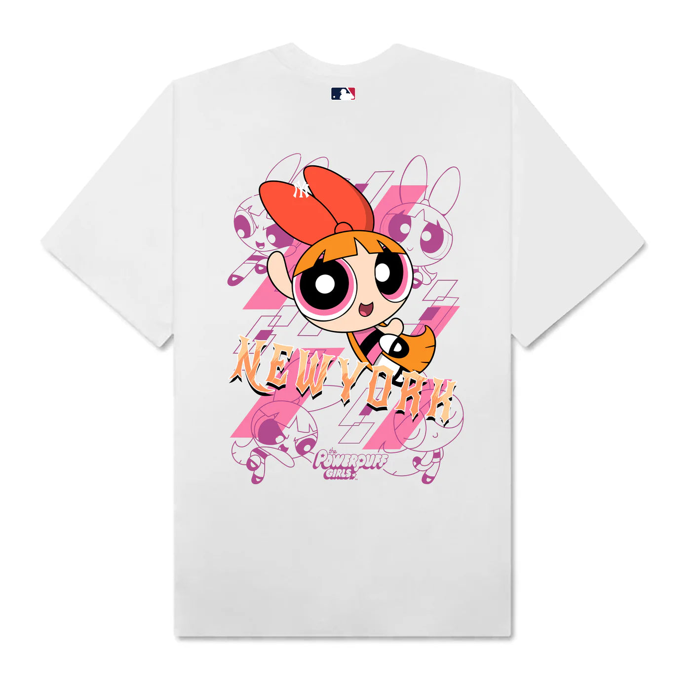 Flash Sale MLB Blossom New York Mets The Powerpuff Girls T-Shirt