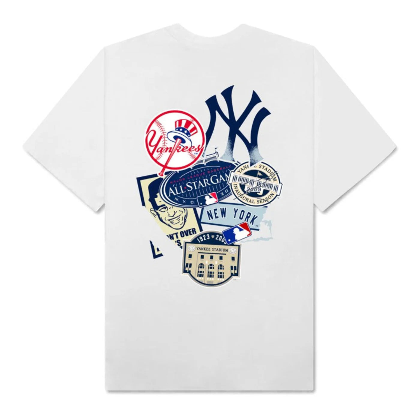 Flash Sale MLB New York Yankees Logos History T-Shirt