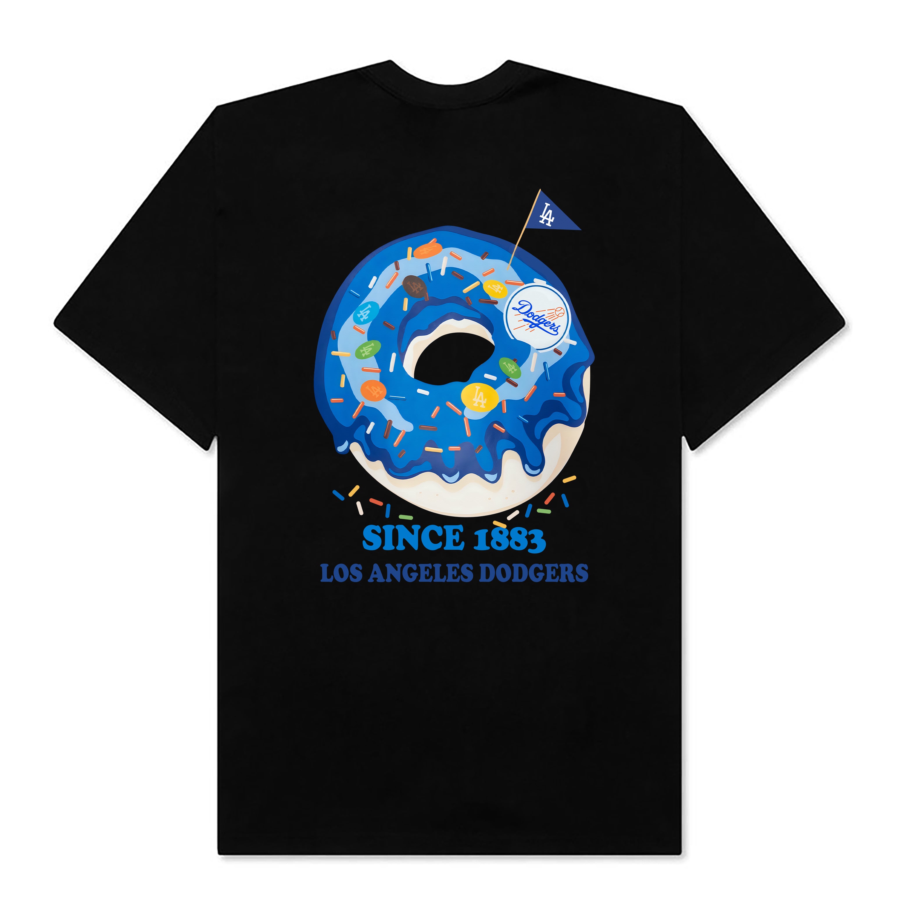 MLB Los Angeles Dodgers Blue Cake T-Shirt