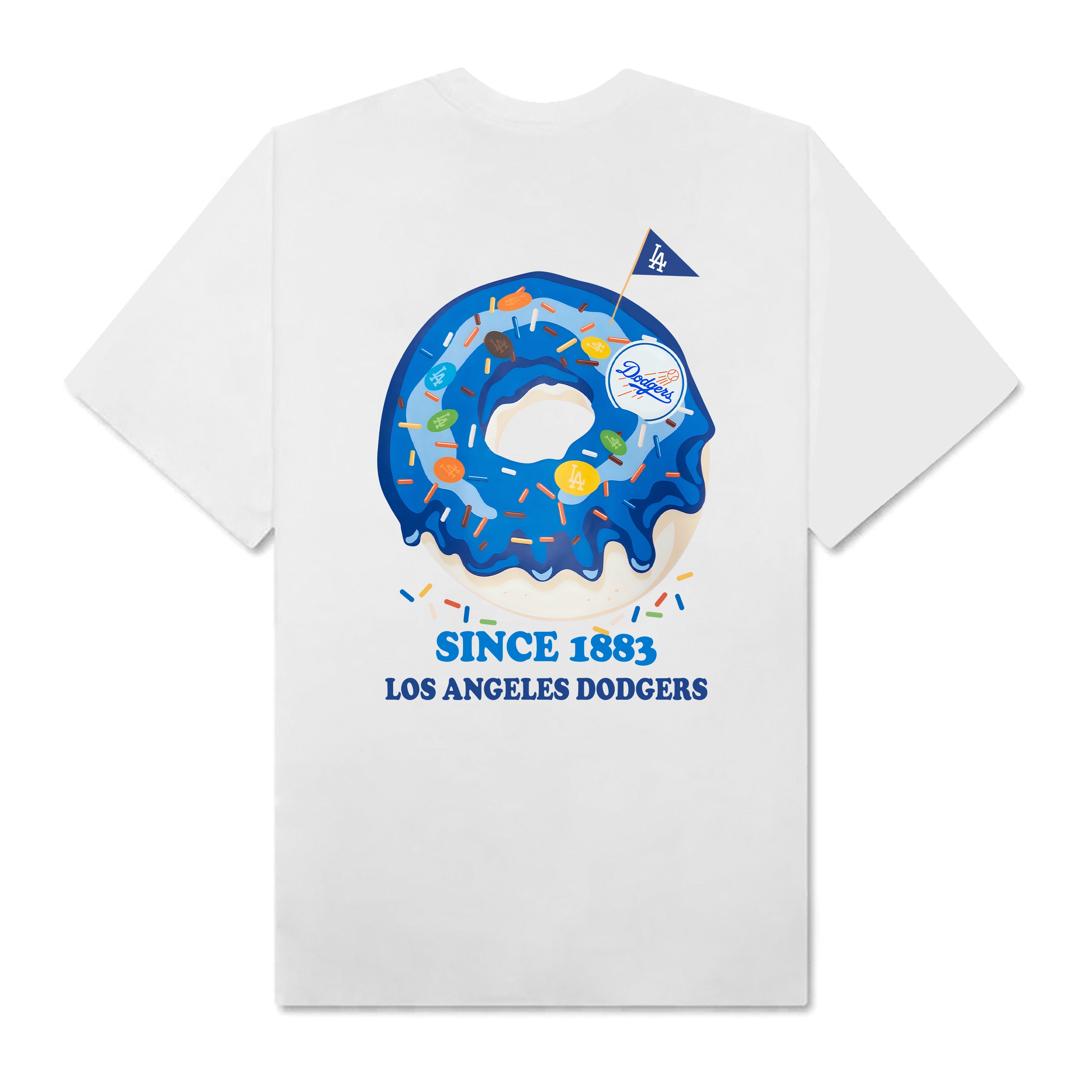 MLB Los Angeles Dodgers Blue Cake T-Shirt