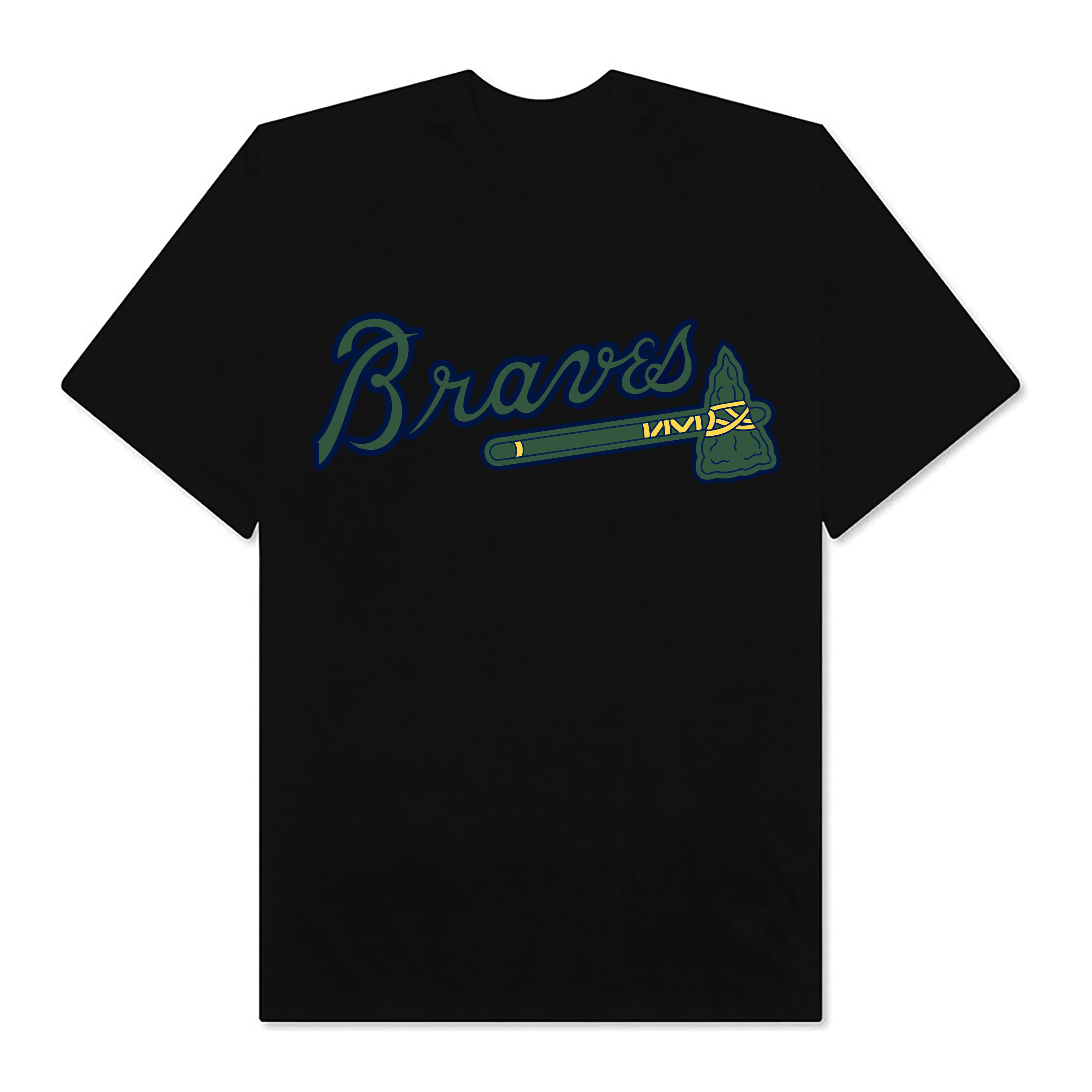 MLB Atlanta Braves Botanical Cake T-Shirt