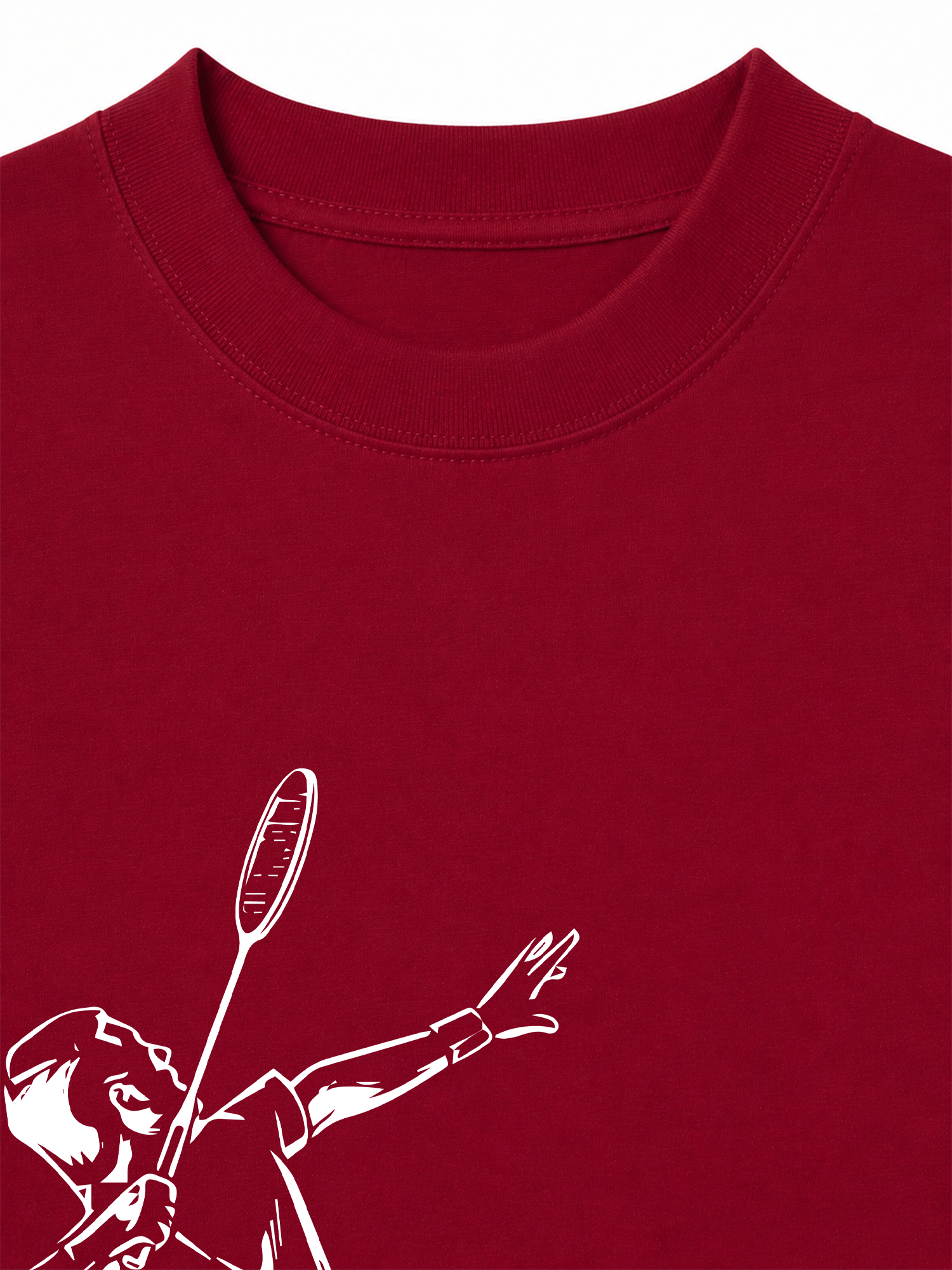 Áo Thun Relaxed Fit Badminton Life Is Better With Badminton