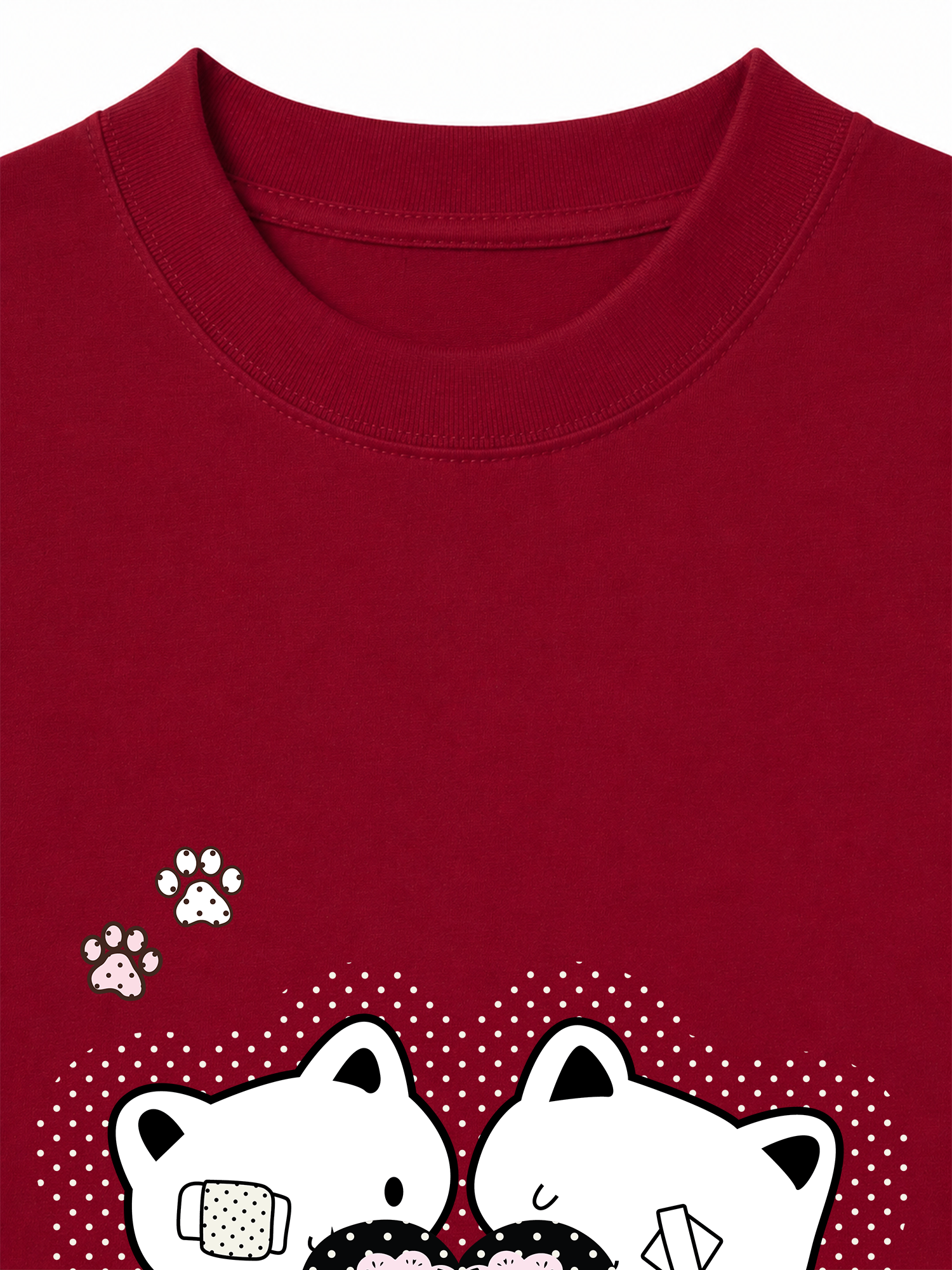 Áo Thun Relaxed Fit Dotty Mood Starlight Kitty Care PT0090PT