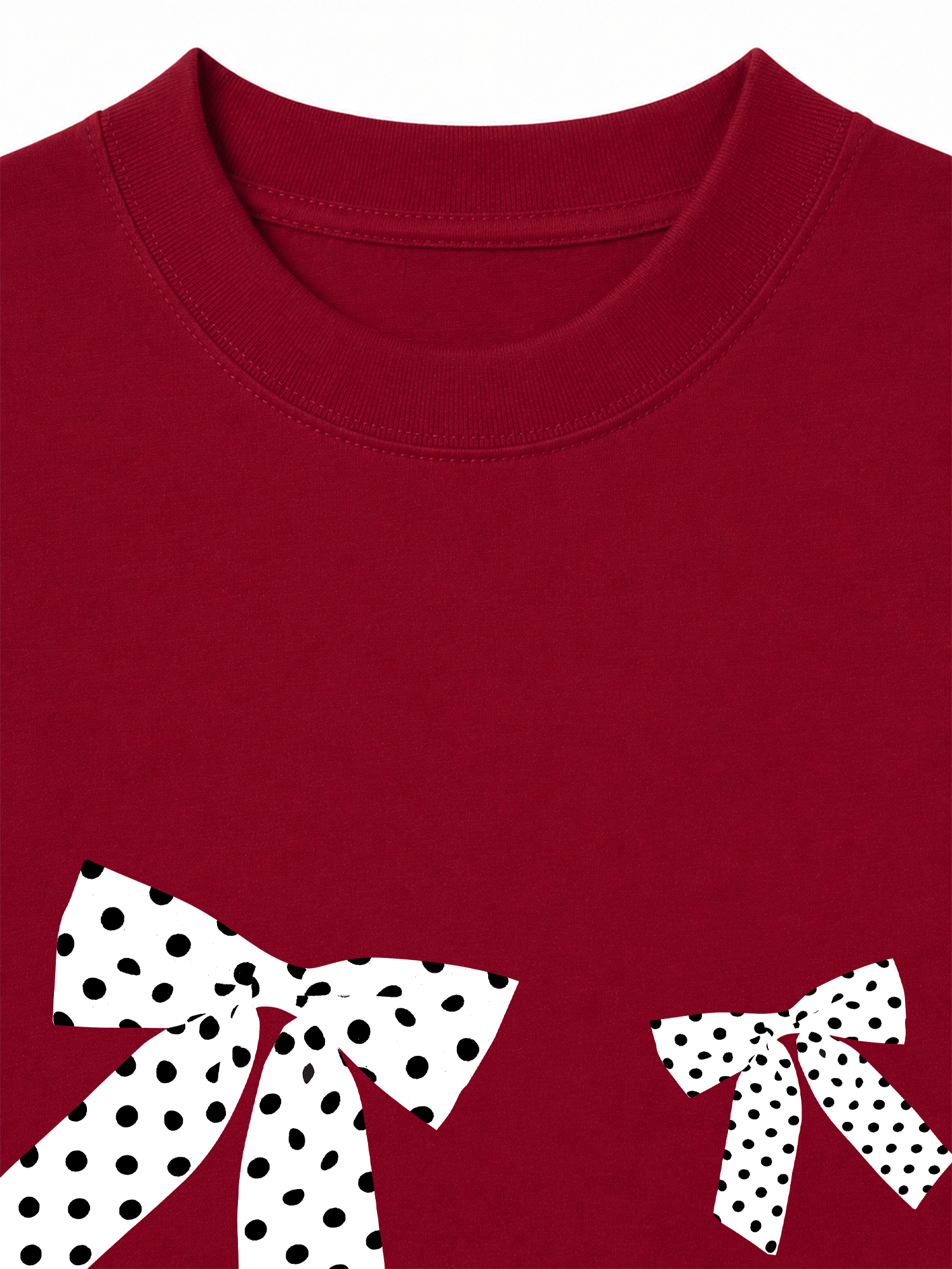 Áo Thun Relaxed Fit Dotty Mood Lovely Bloom Ribbon