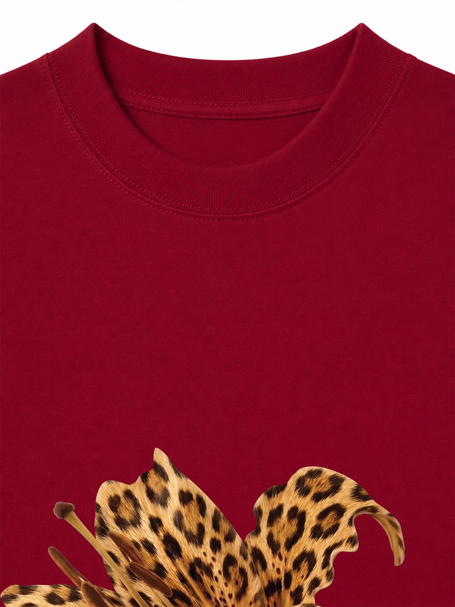 Áo Thun Relaxed Fit Urban Leopard Flower