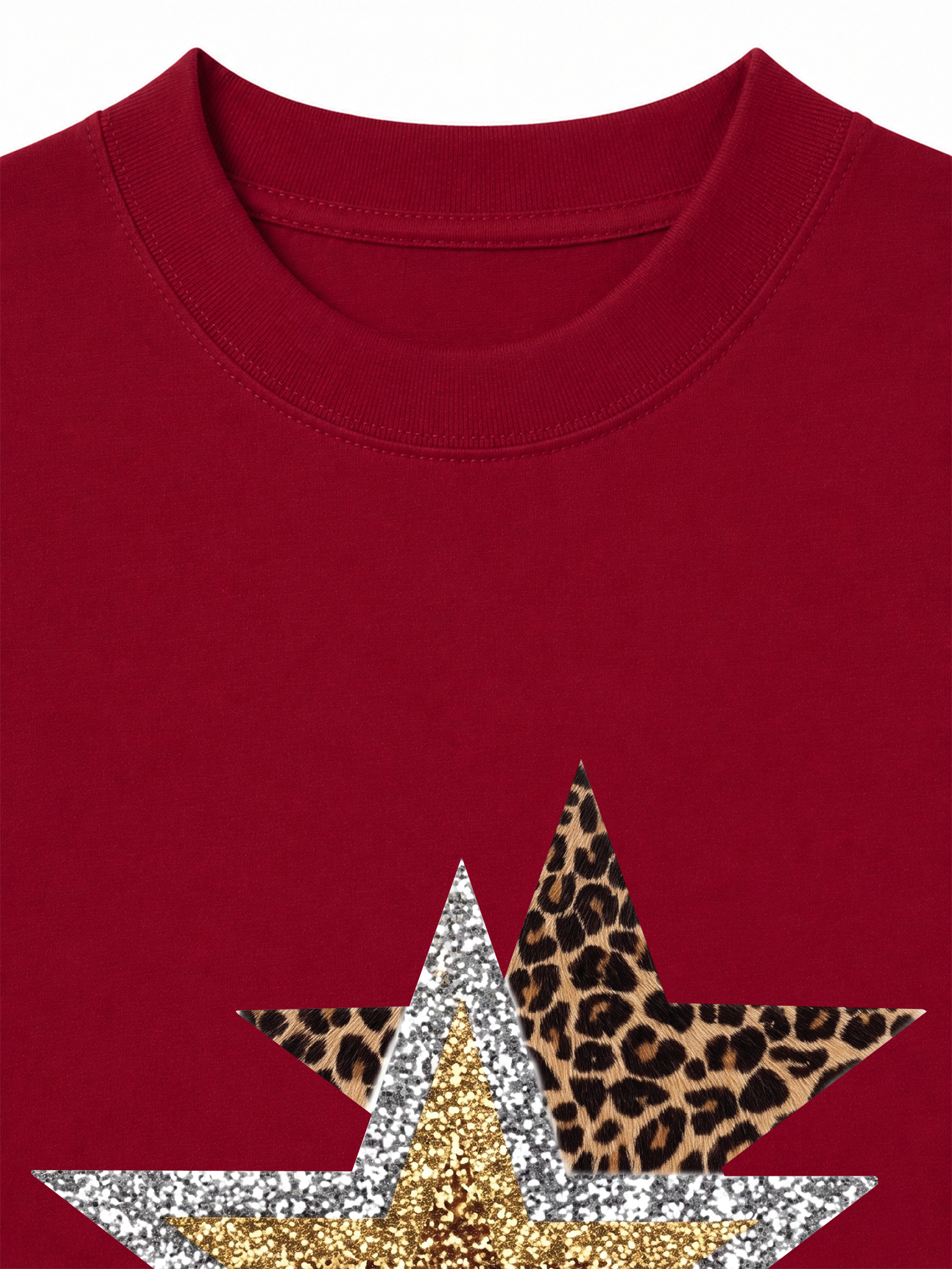 Áo Thun Relaxed Fit Urban Leopard Metallic Savage Stars