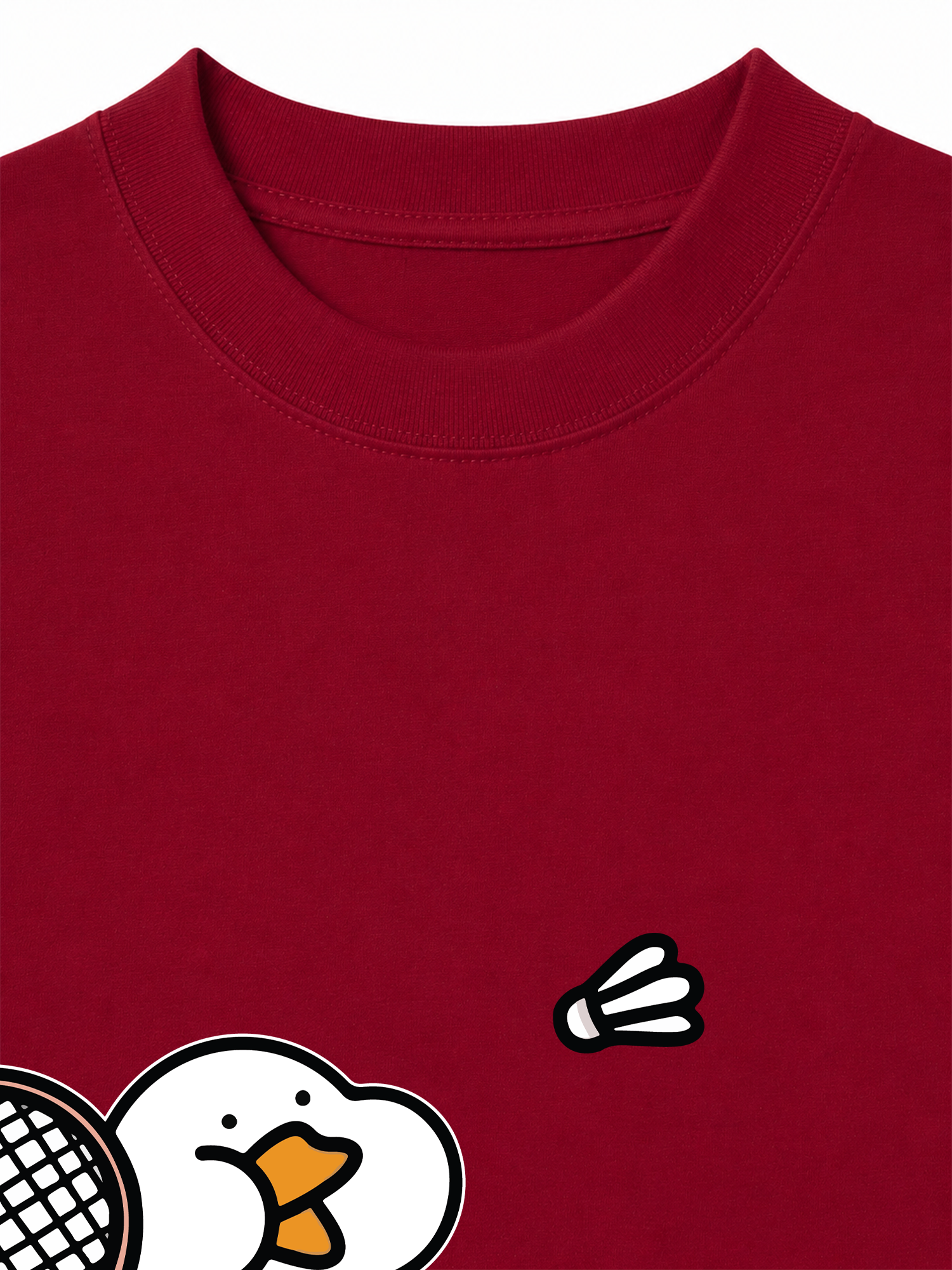Áo Thun Relaxed Fit Badminton The Shuttle Duck