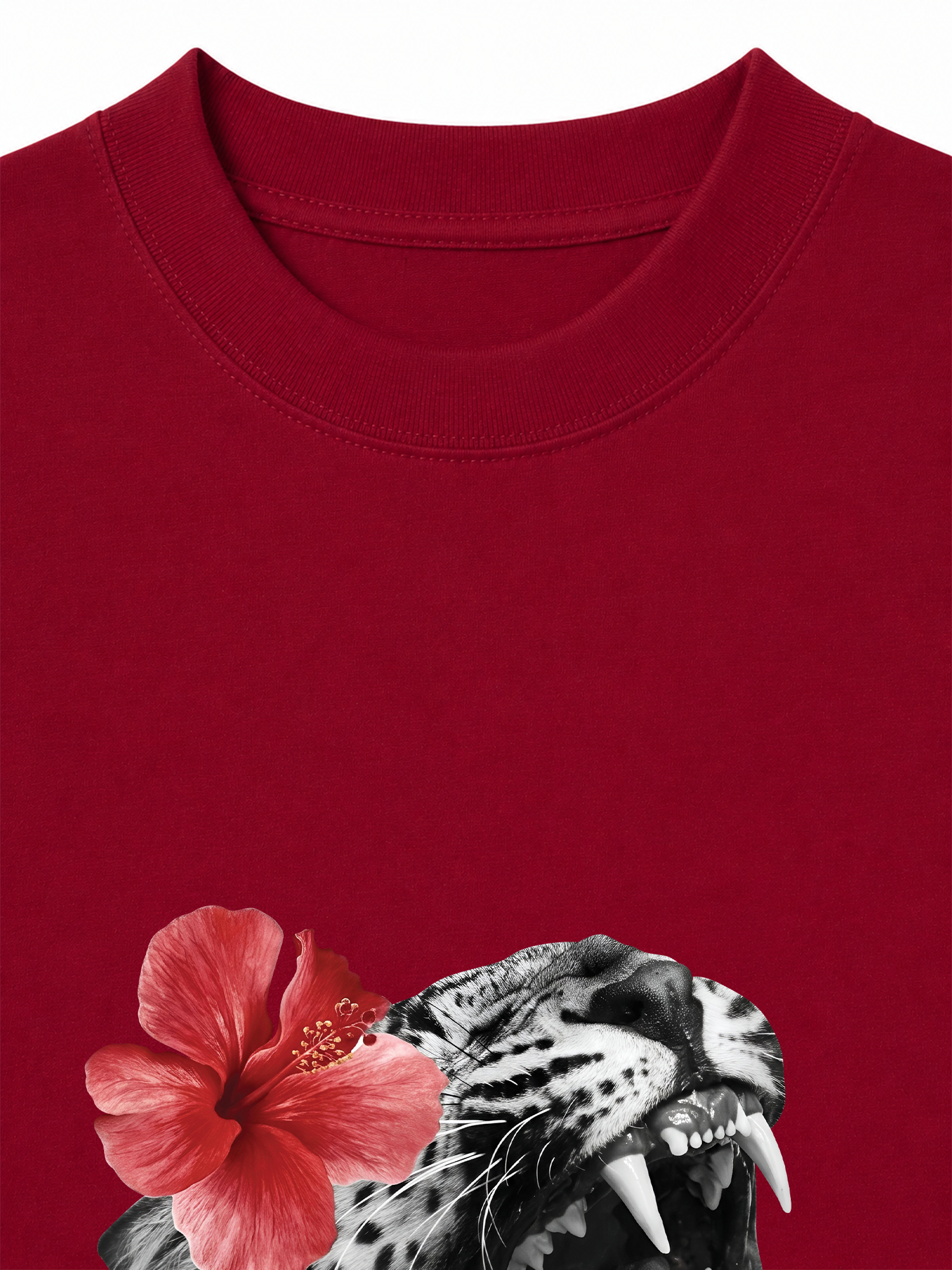 Áo Thun Relaxed Fit Urban Leopard Roar Flower