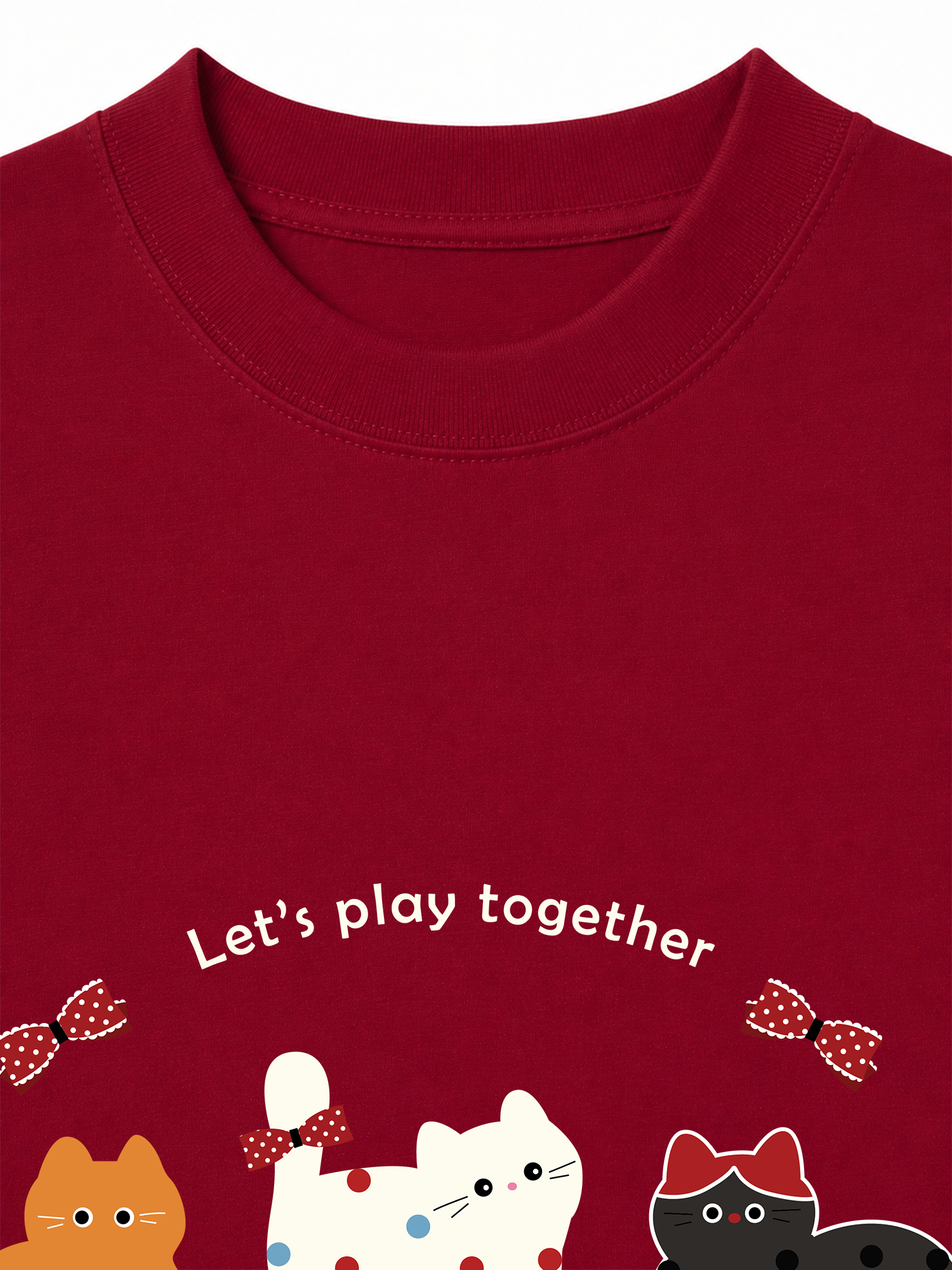 Áo Thun Relaxed Fit Dotty Mood Play Together