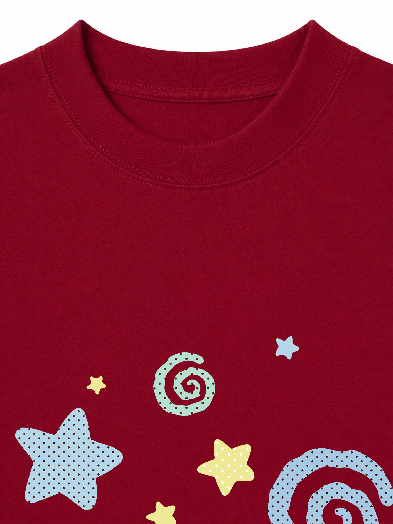 Áo Thun Relaxed Fit Dotty Mood Pastel Dreams