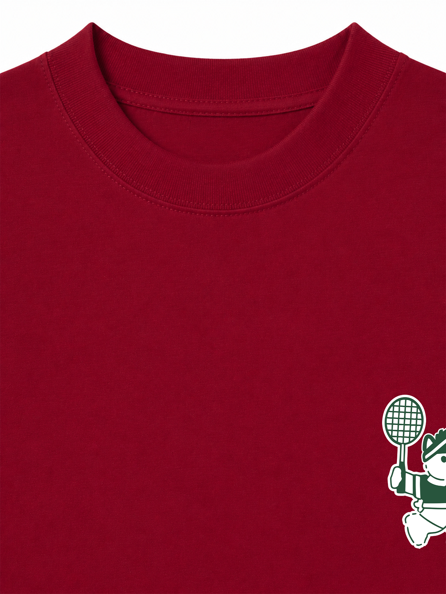 Áo Thun Relaxed Fit Badminton Club Green