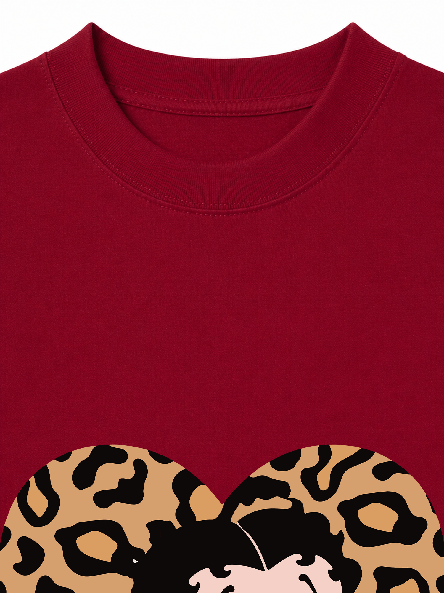 Áo Thun Relaxed Fit Urban Leopard Betty Cheetah Heart