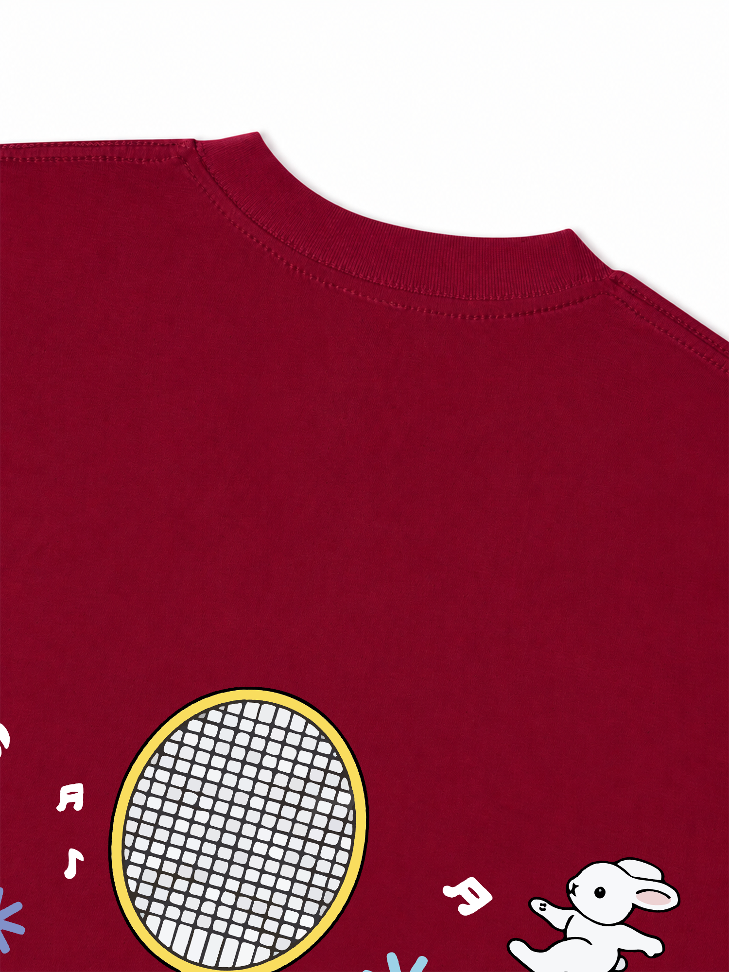 Áo Thun Relaxed Fit Badminton Just Play Have Fun