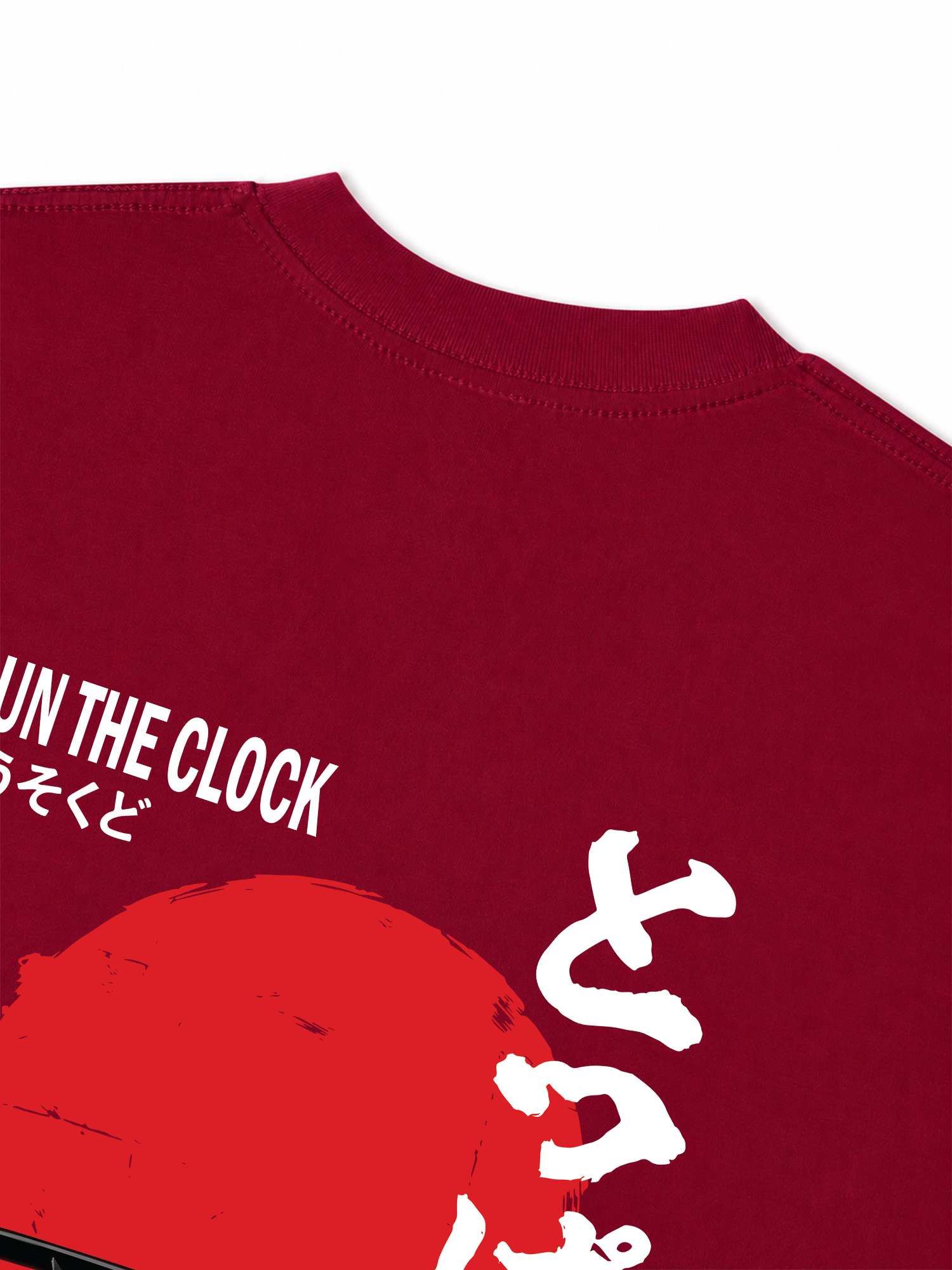 Áo Thun Relaxed Fit JDM Car Outrun The Clock