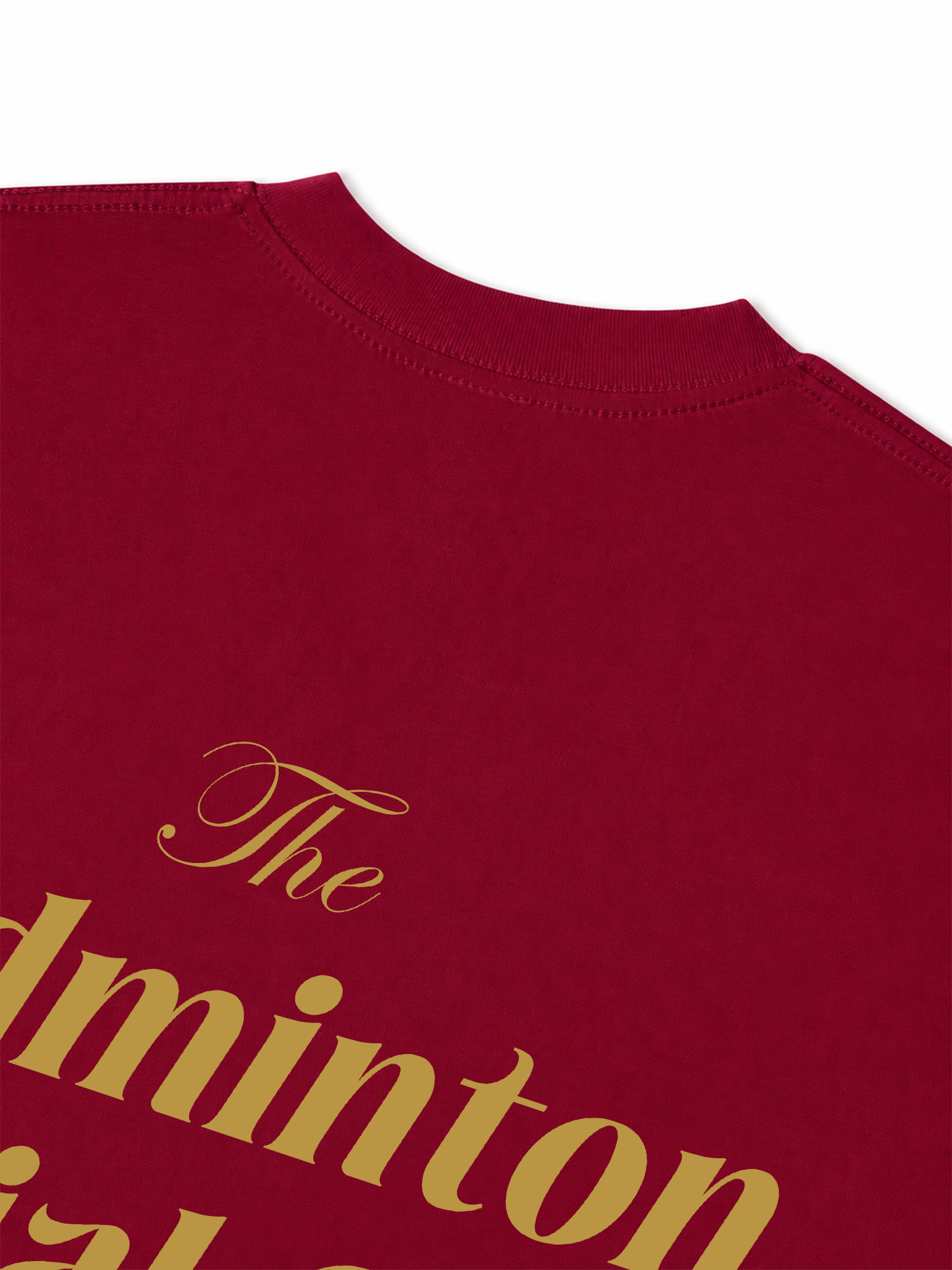 Áo Thun Relaxed Fit Badminton Social Club Athletic Dept