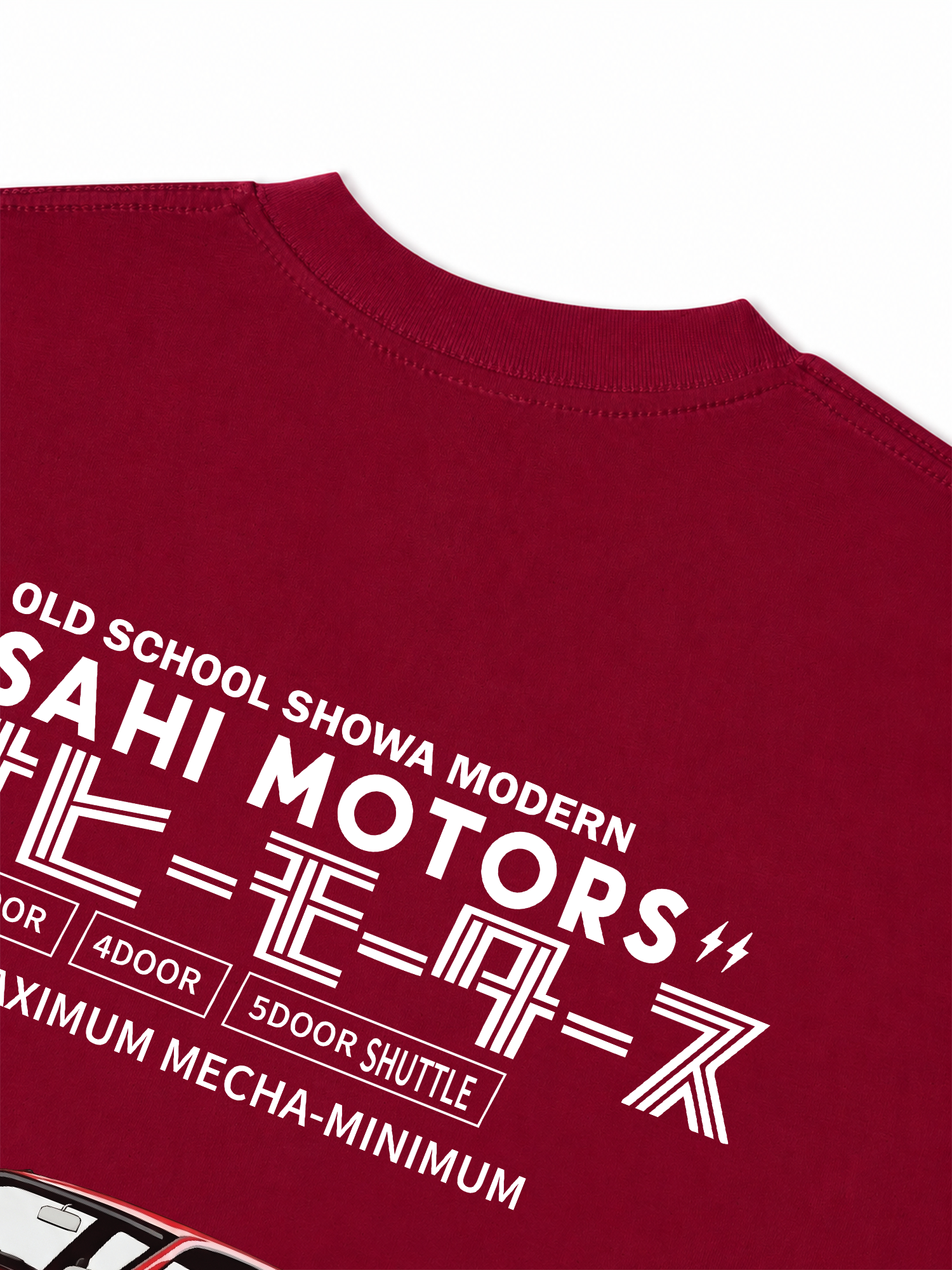 Áo Thun Relaxed Fit JDM Car Asahi Motors