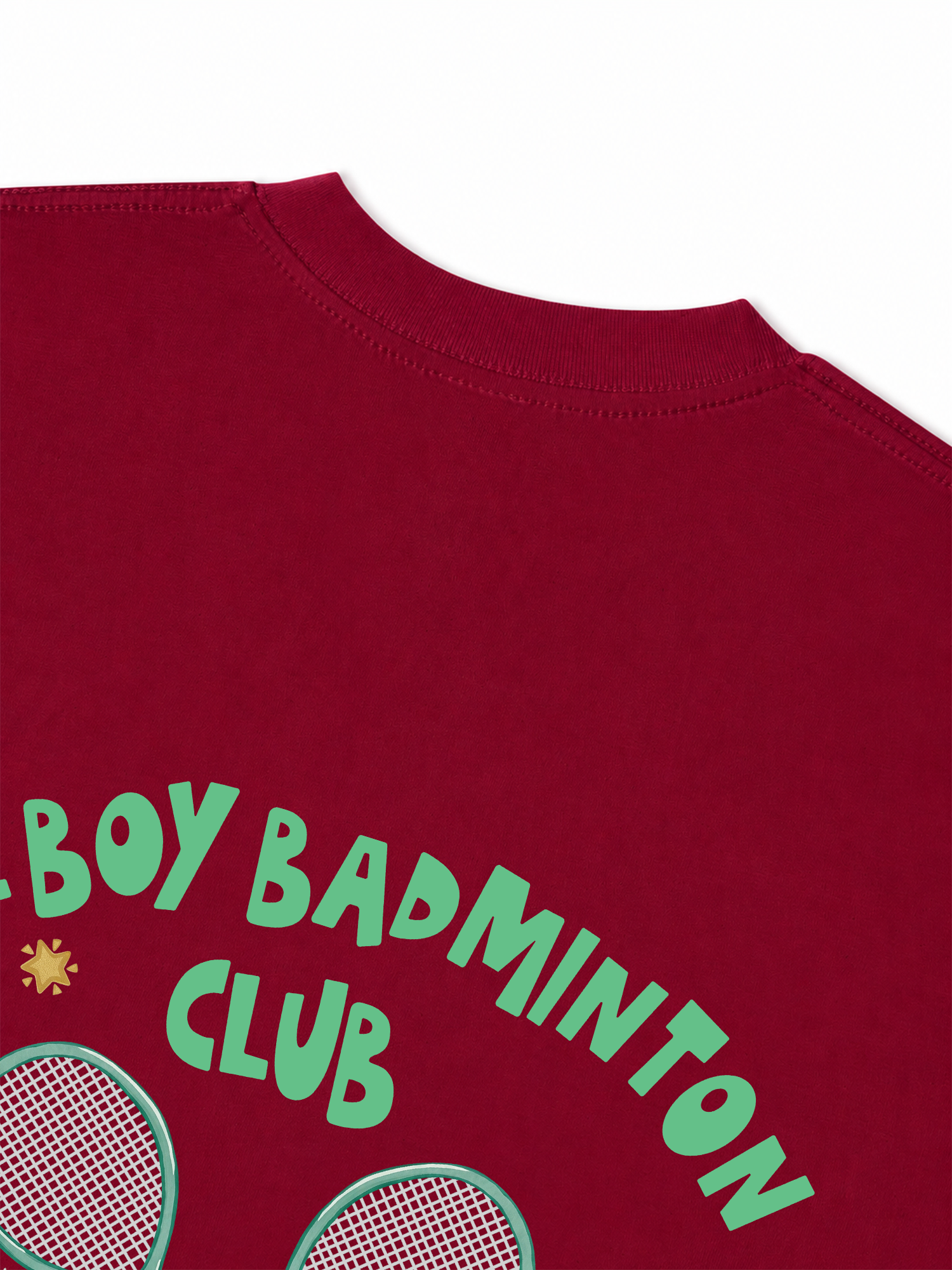Áo Thun Relaxed Fit Badminton Cool Boy Club