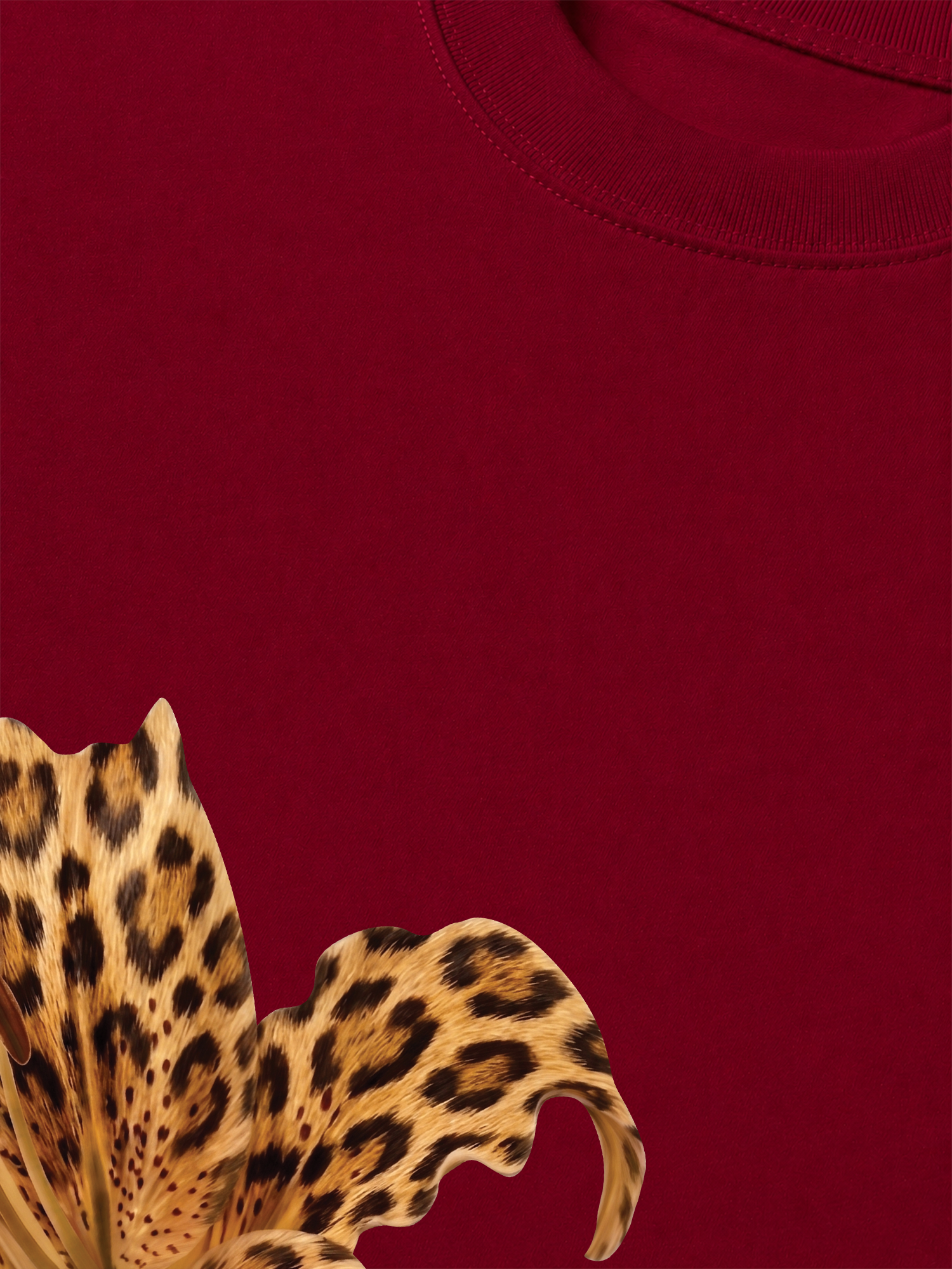 Áo Thun Relaxed Fit Urban Leopard Flower