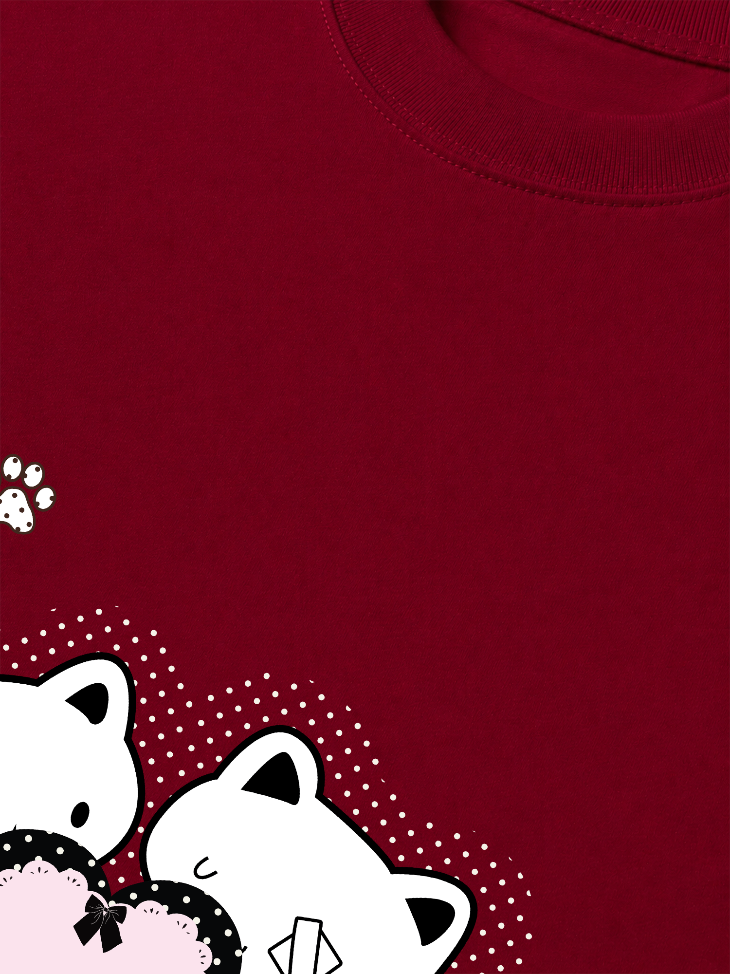 Áo Thun Relaxed Fit Dotty Mood Starlight Kitty Care PT0090PT