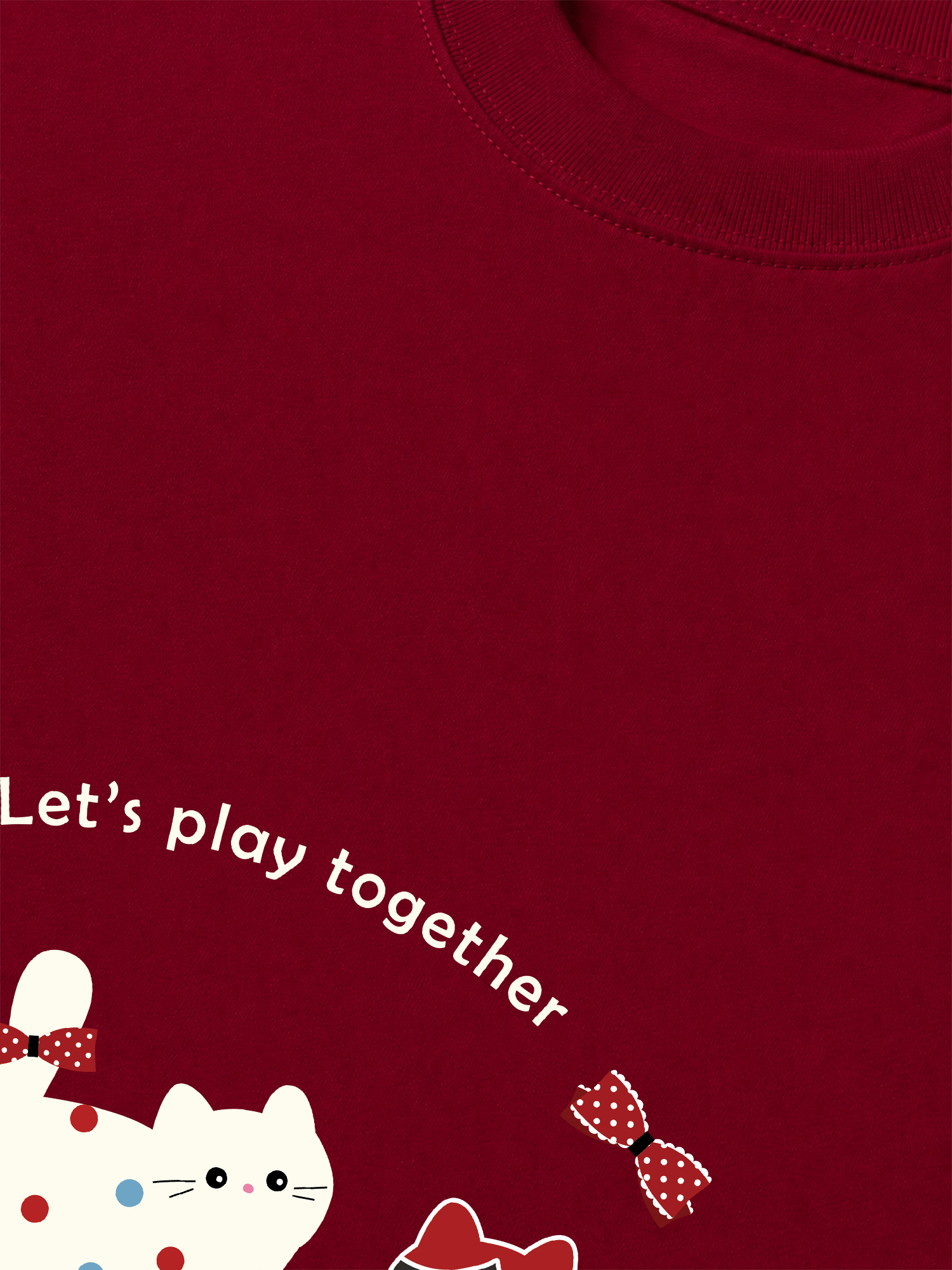 Áo Thun Relaxed Fit Dotty Mood Play Together