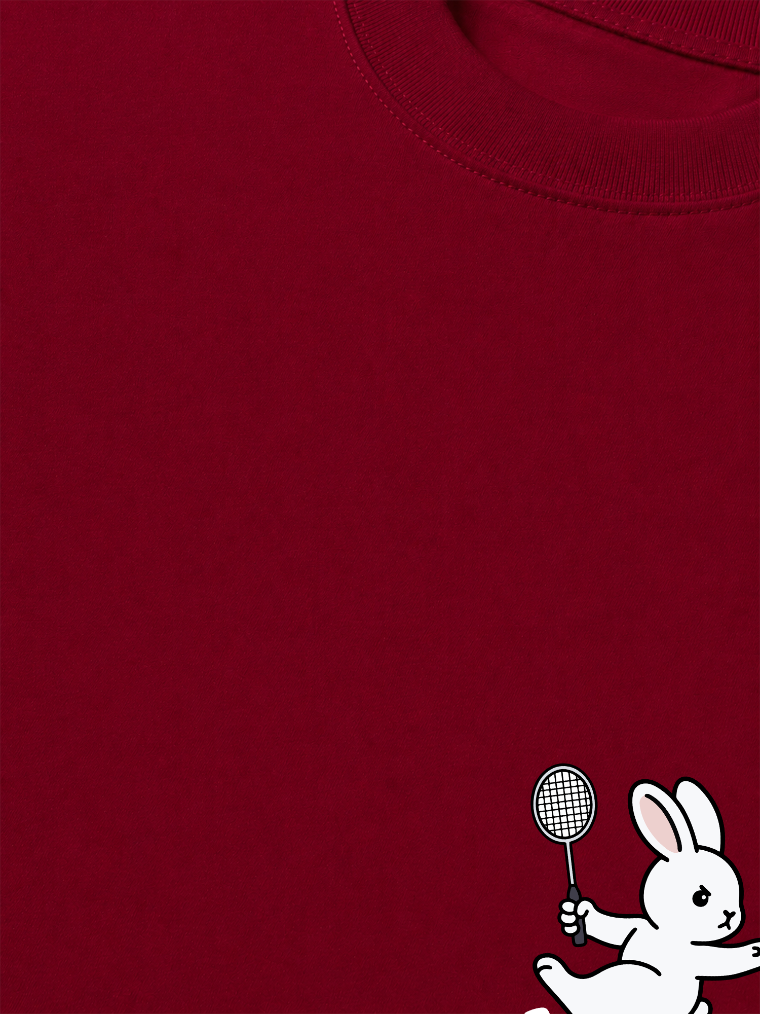 Áo Thun Relaxed Fit Badminton Just Play Have Fun