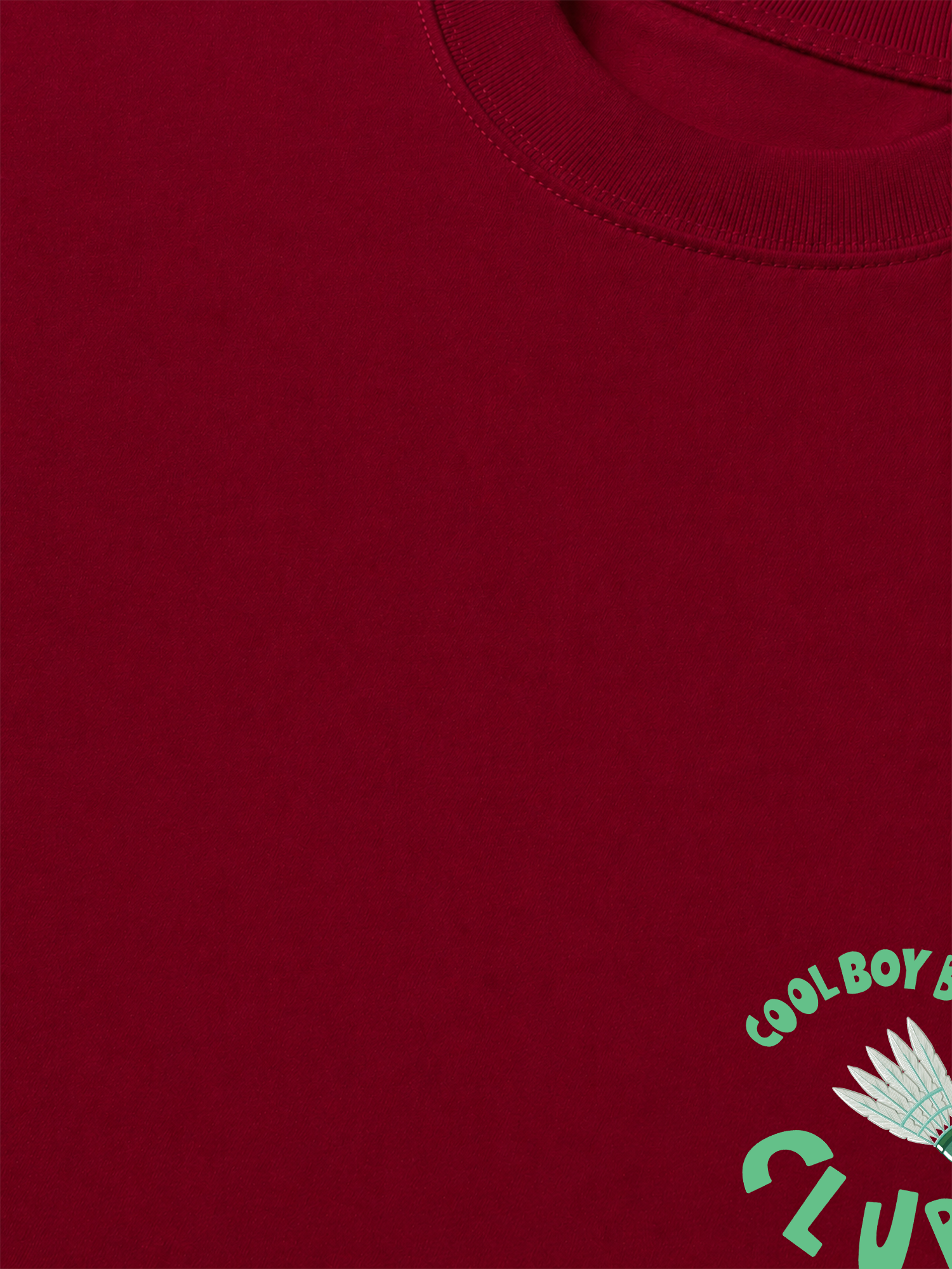Áo Thun Relaxed Fit Badminton Cool Boy Club