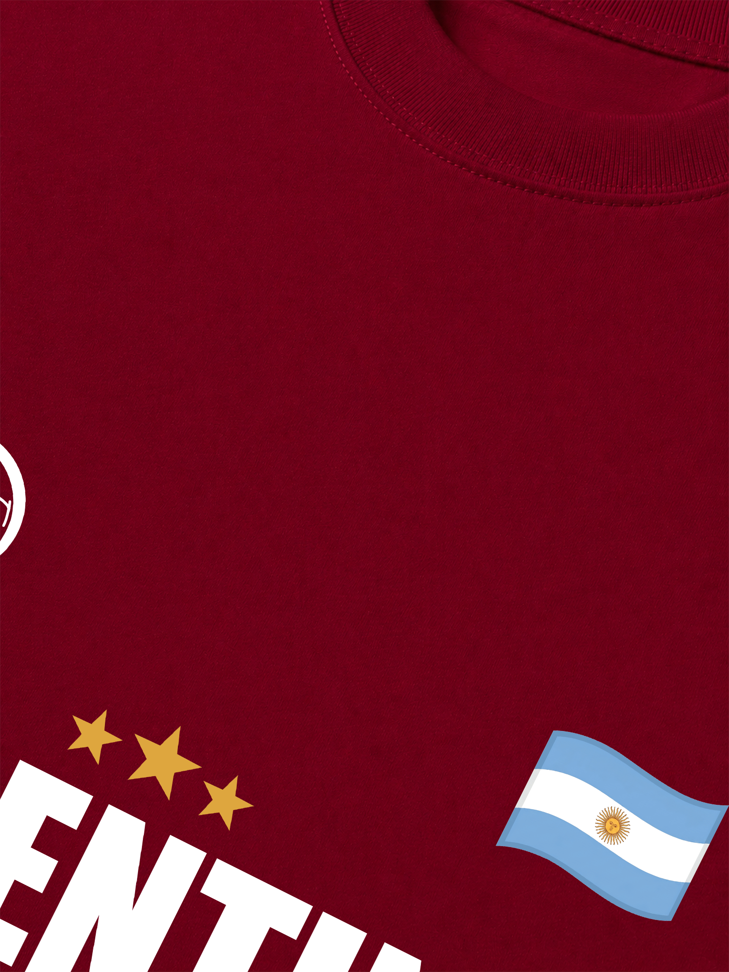 Áo Thun Relaxed Fit Soccer World Cup Argentina