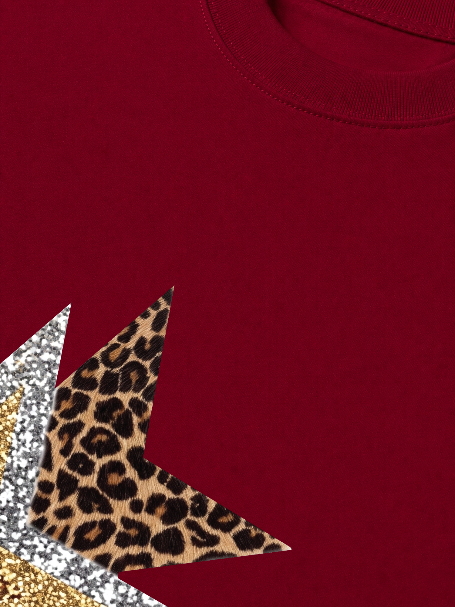 Áo Thun Relaxed Fit Urban Leopard Metallic Savage Stars