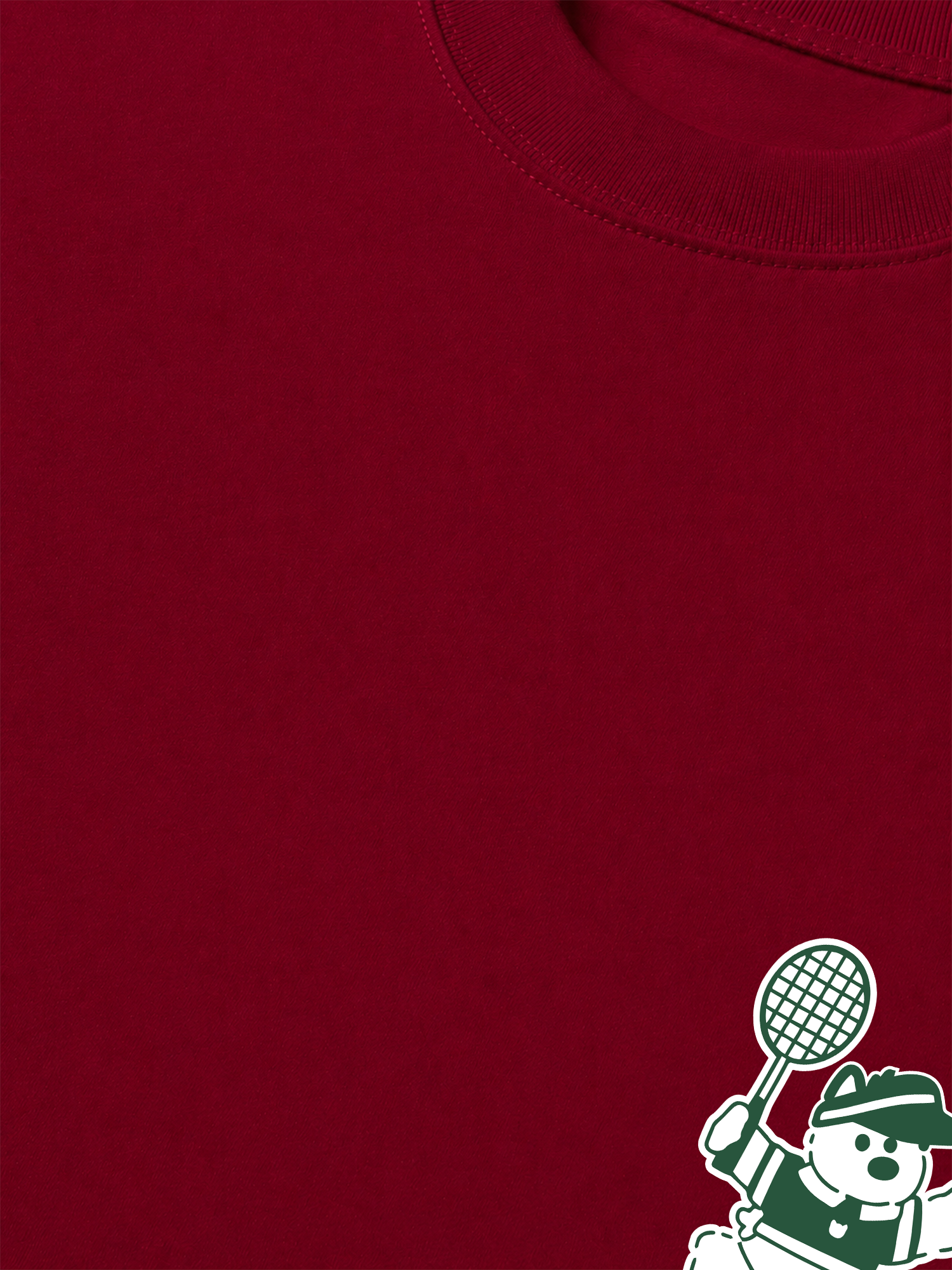 Áo Thun Relaxed Fit Badminton Club Green
