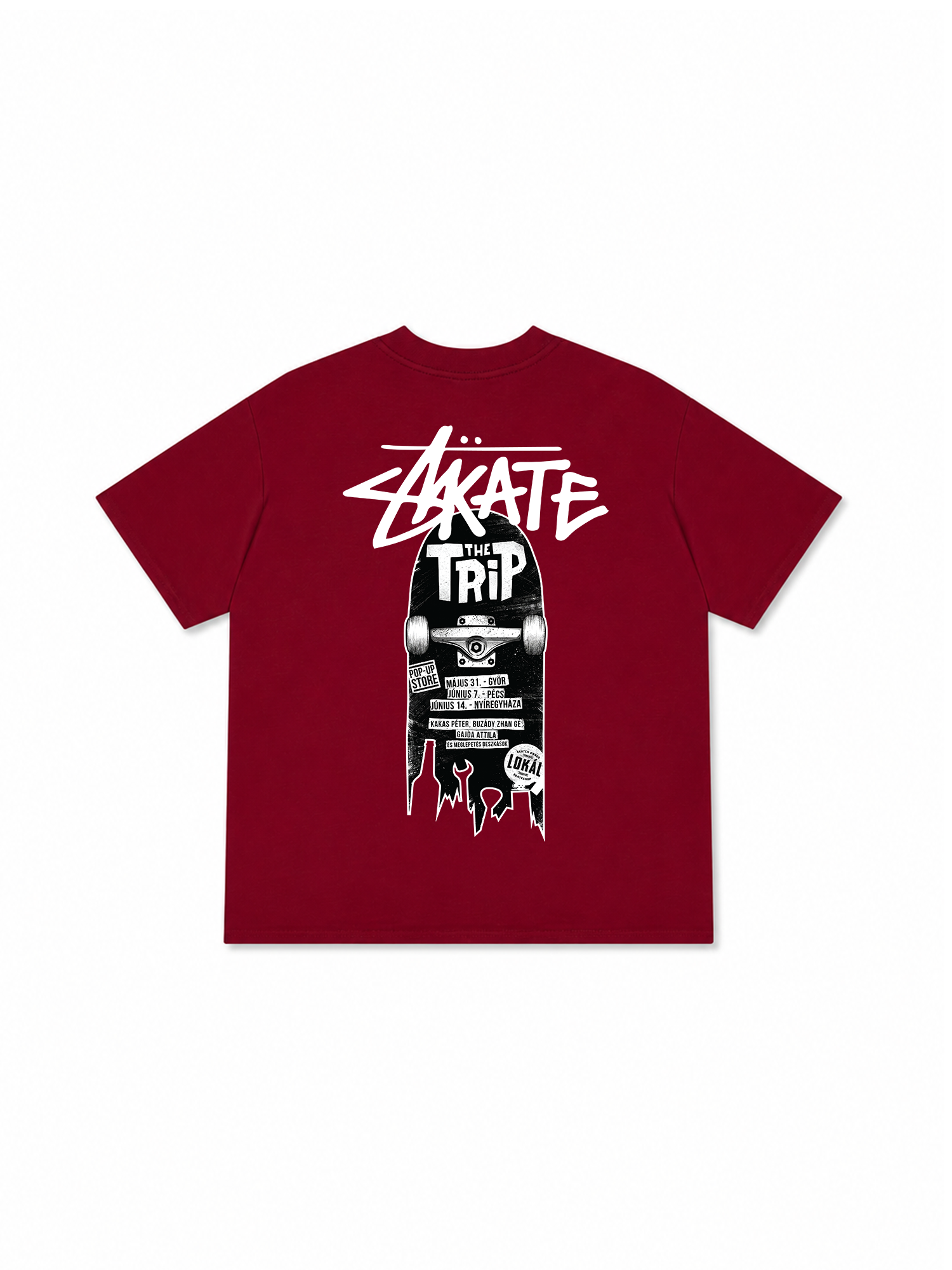 Áo Thun Relaxed Fit Skate The Trip