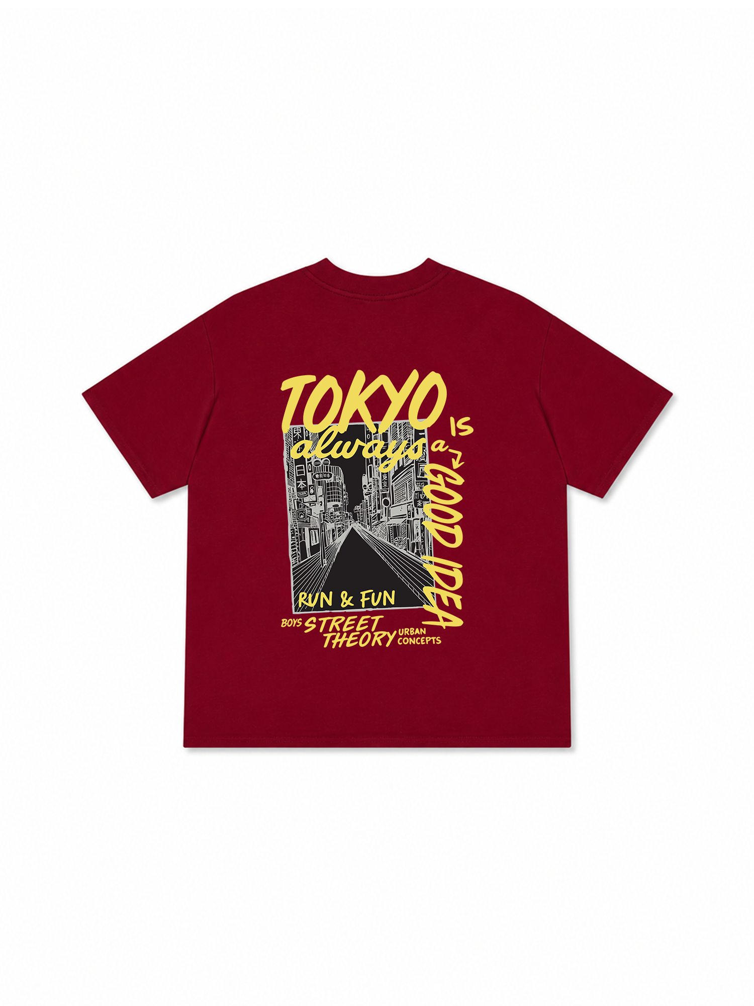 Áo Thun Relaxed Fit Cotton Tokyo Always Is A Good Idea