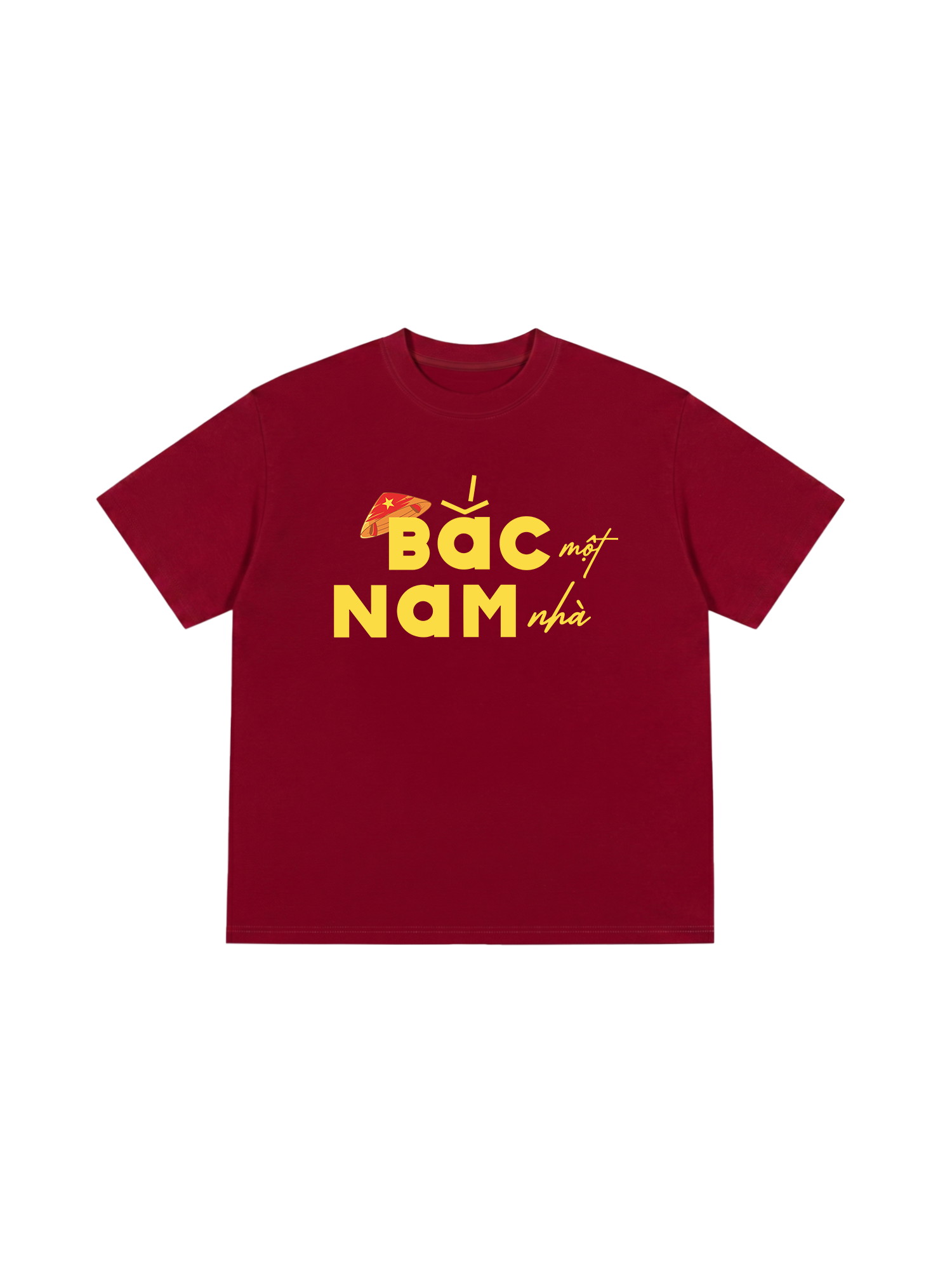 Áo Thun Relaxed Fit Bắc Nam Một Nhà