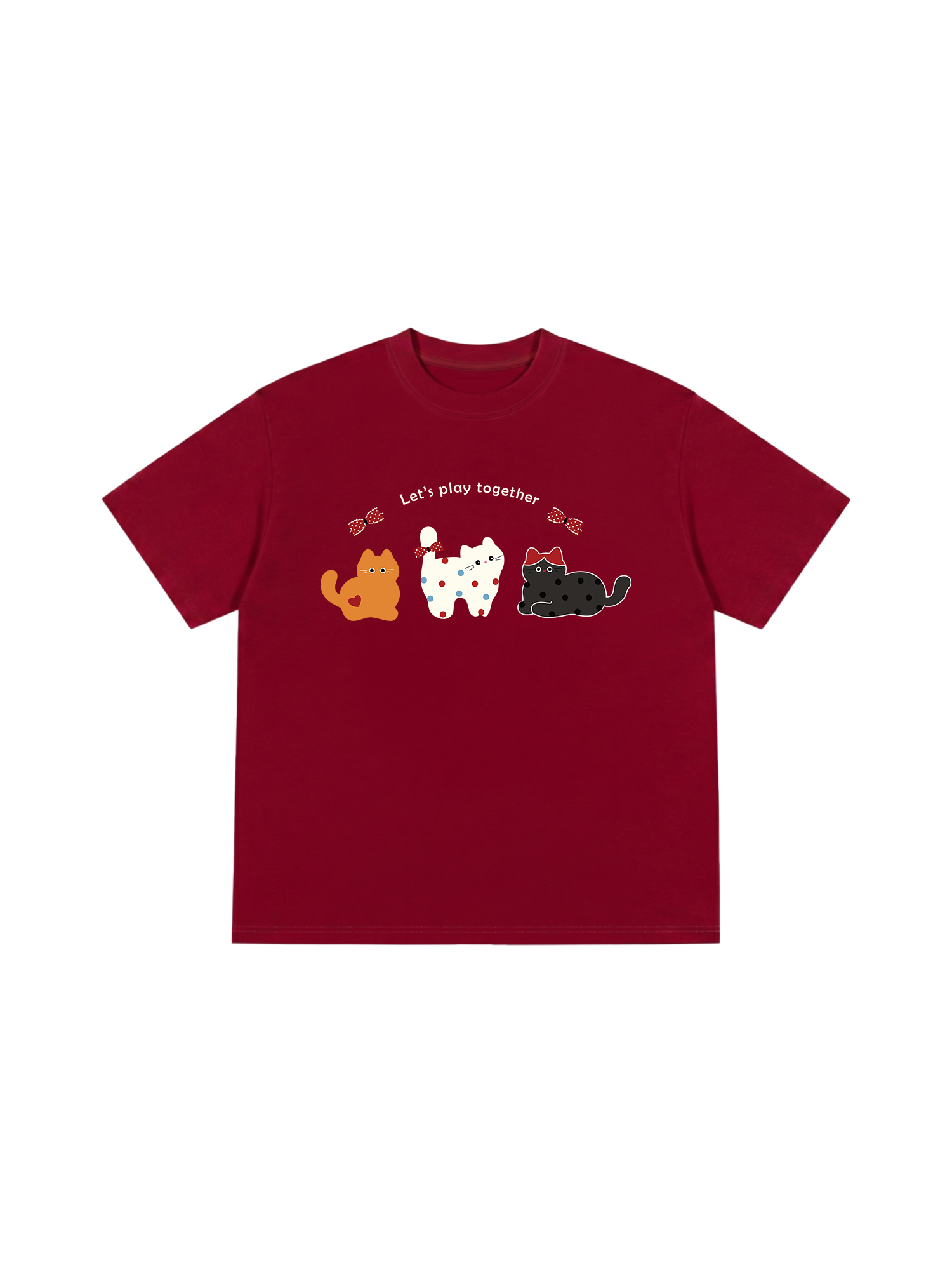 Áo Thun Relaxed Fit Dotty Mood Play Together