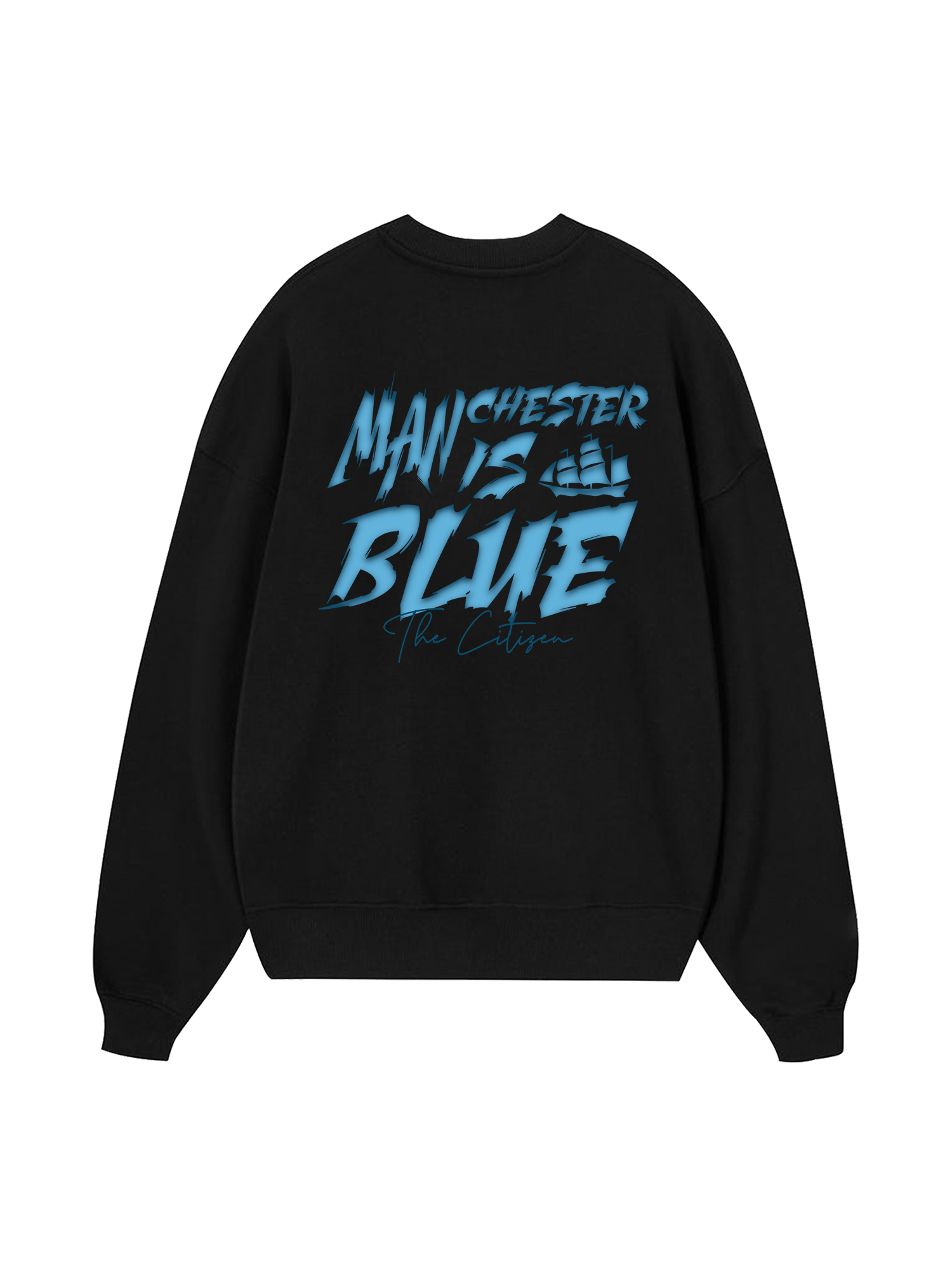 Manchester Is Blue Sweater