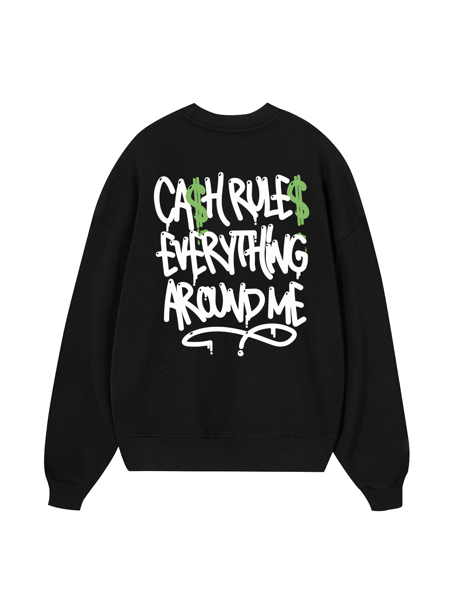 Money Cash Rules Everything Sweater