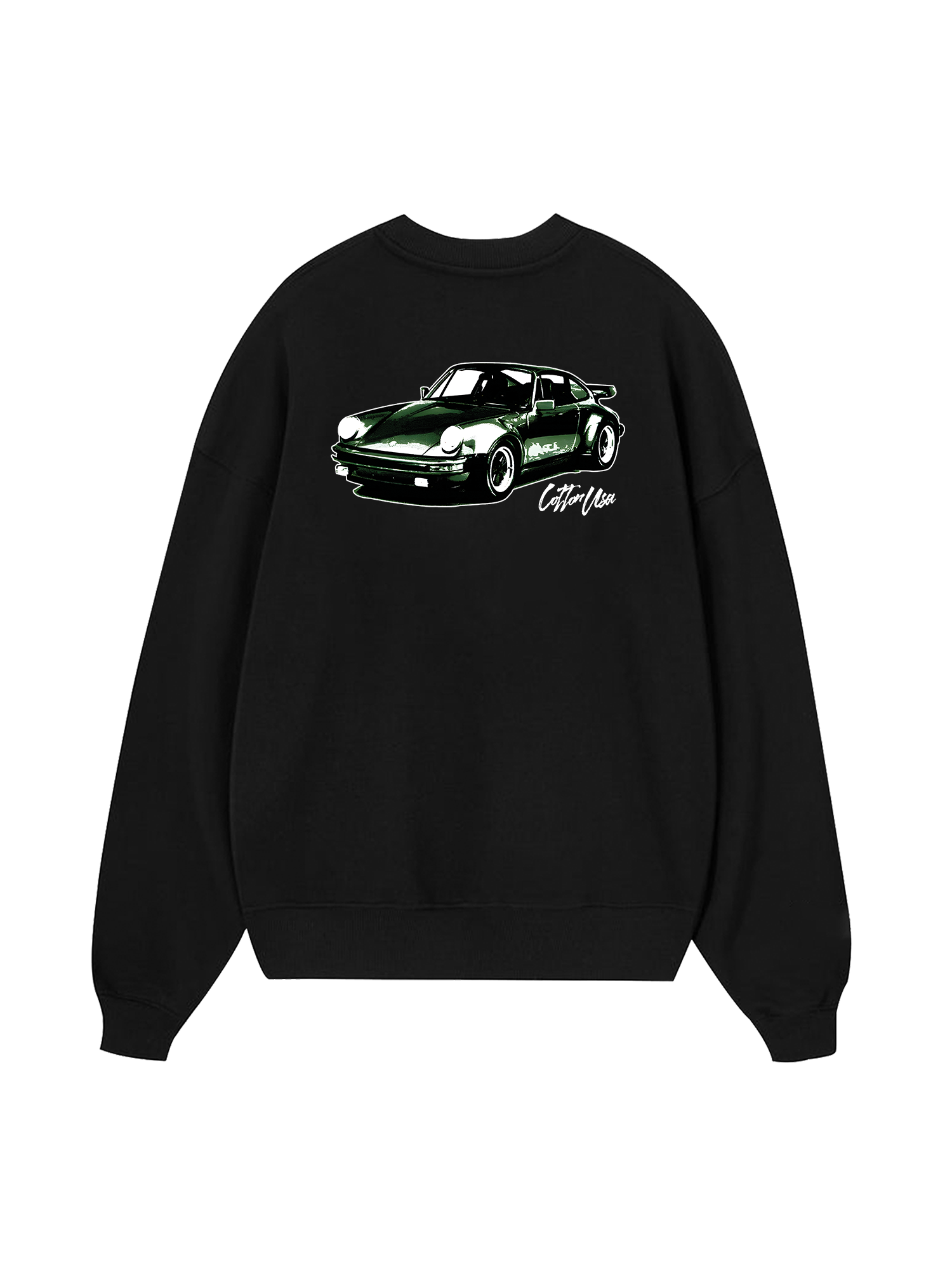 Classic Car Vintage Green  Sweater