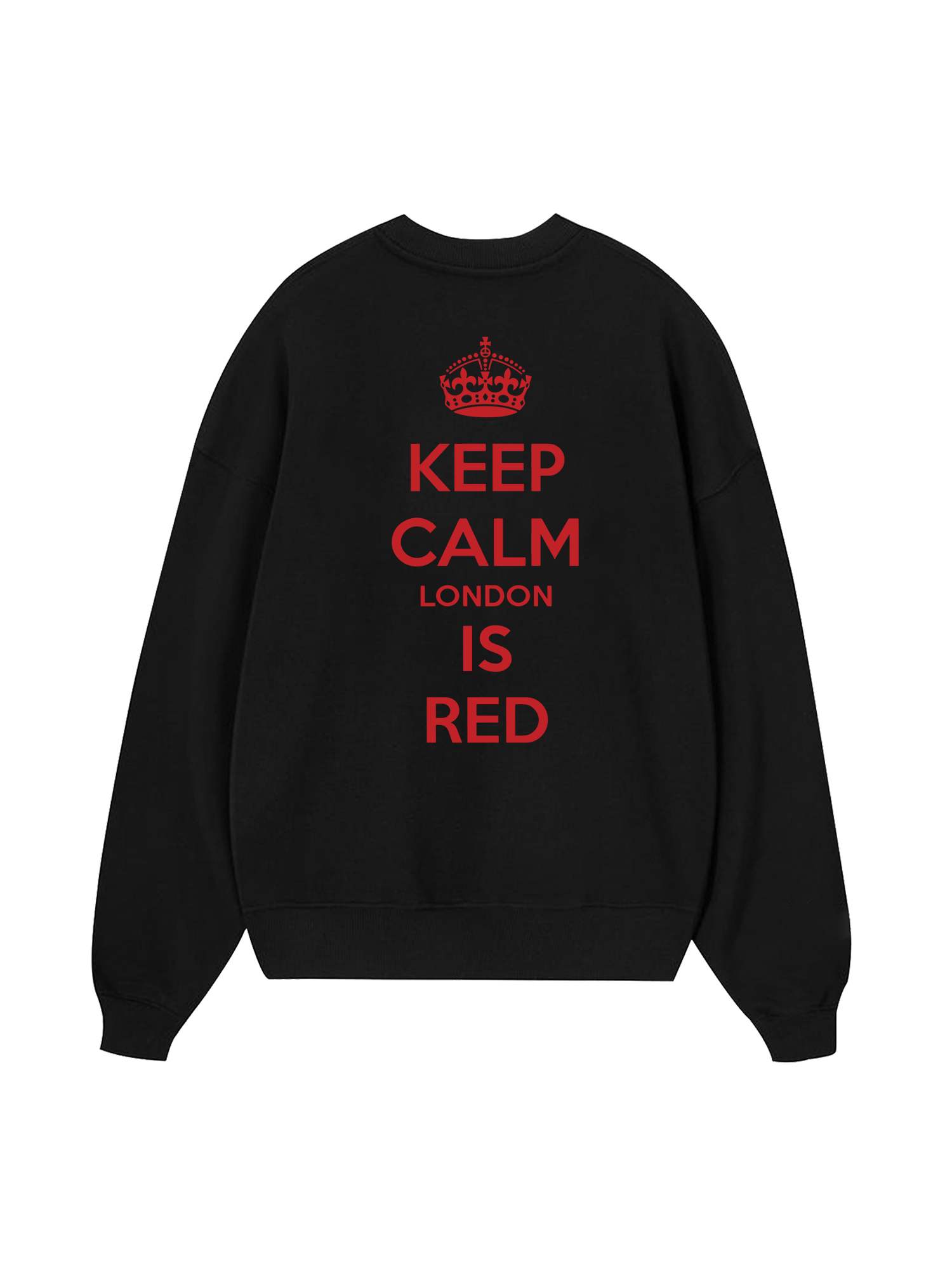 Soccer Keep Calm London Is Red Sweater