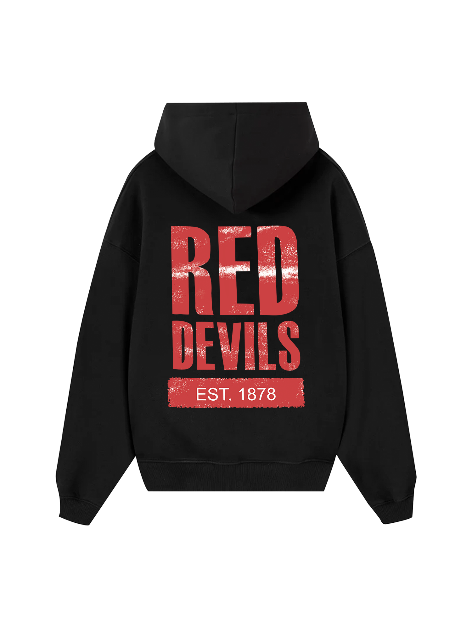 Manchester United Red Devils   Est 1878  Hoodie