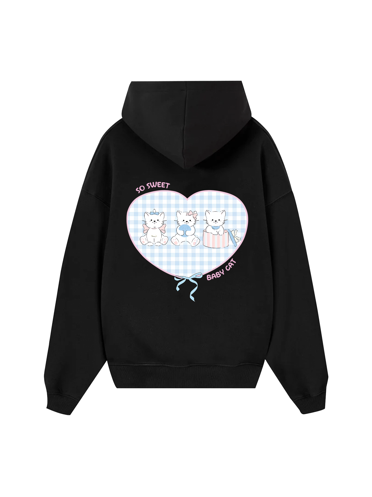 Girly Mood So Sweet Baby Cat Hoodie