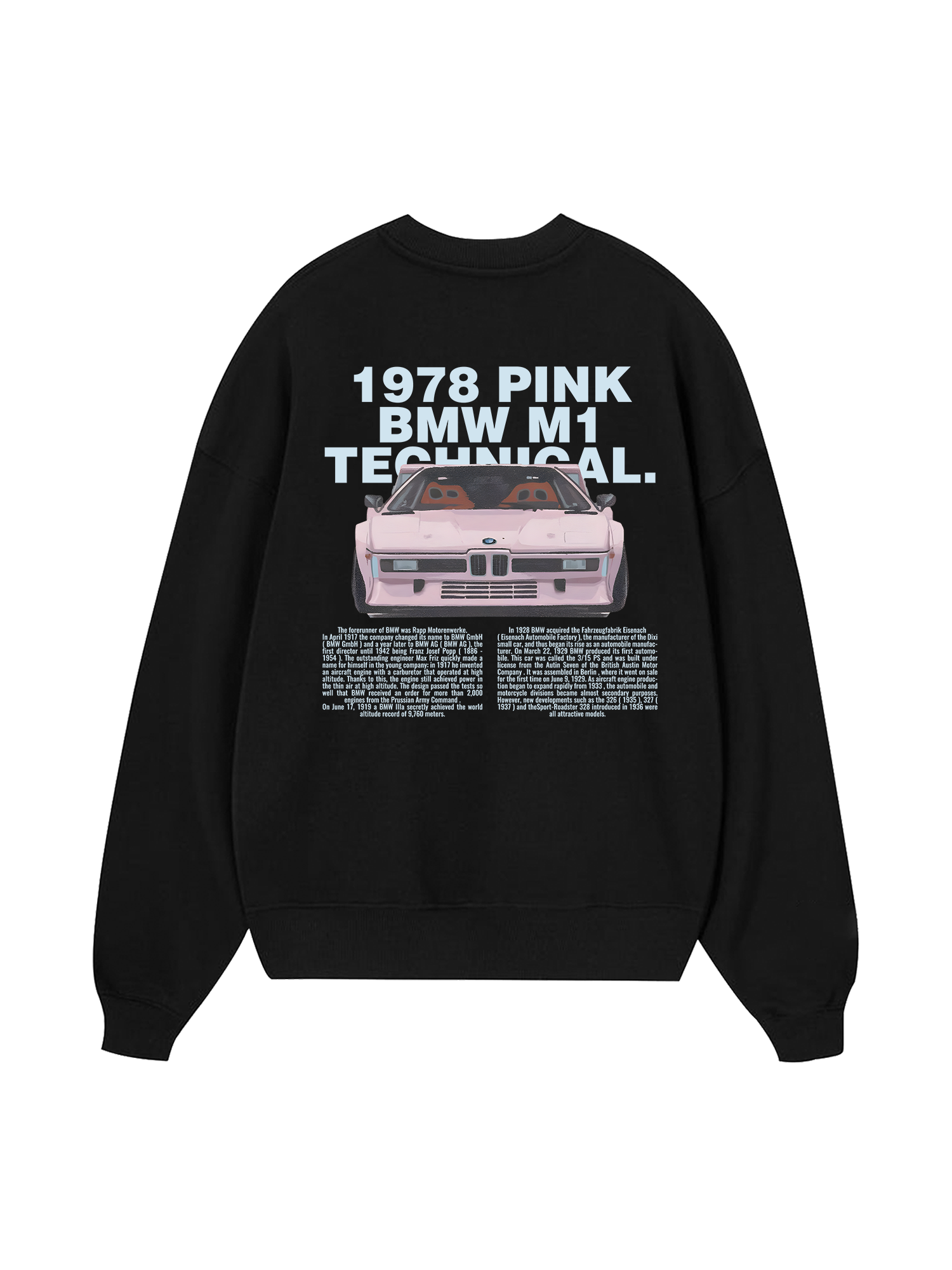 BMW Pink Technical Sweater