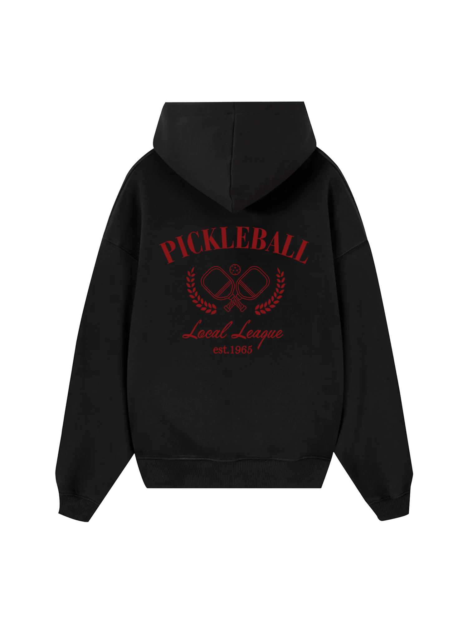 Pickleball Red Local League Hoodie