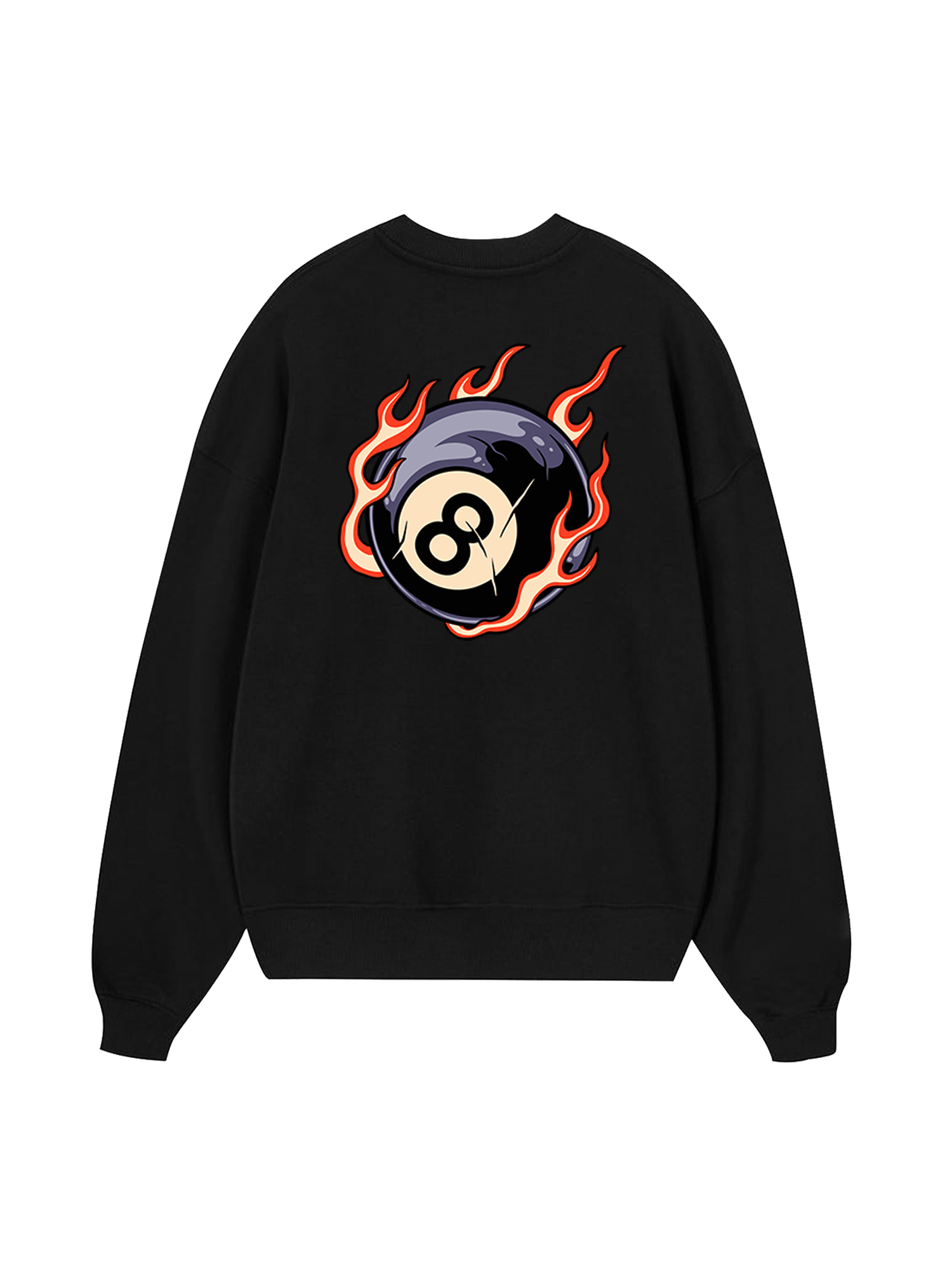 Billiards Flame Eight Sweater