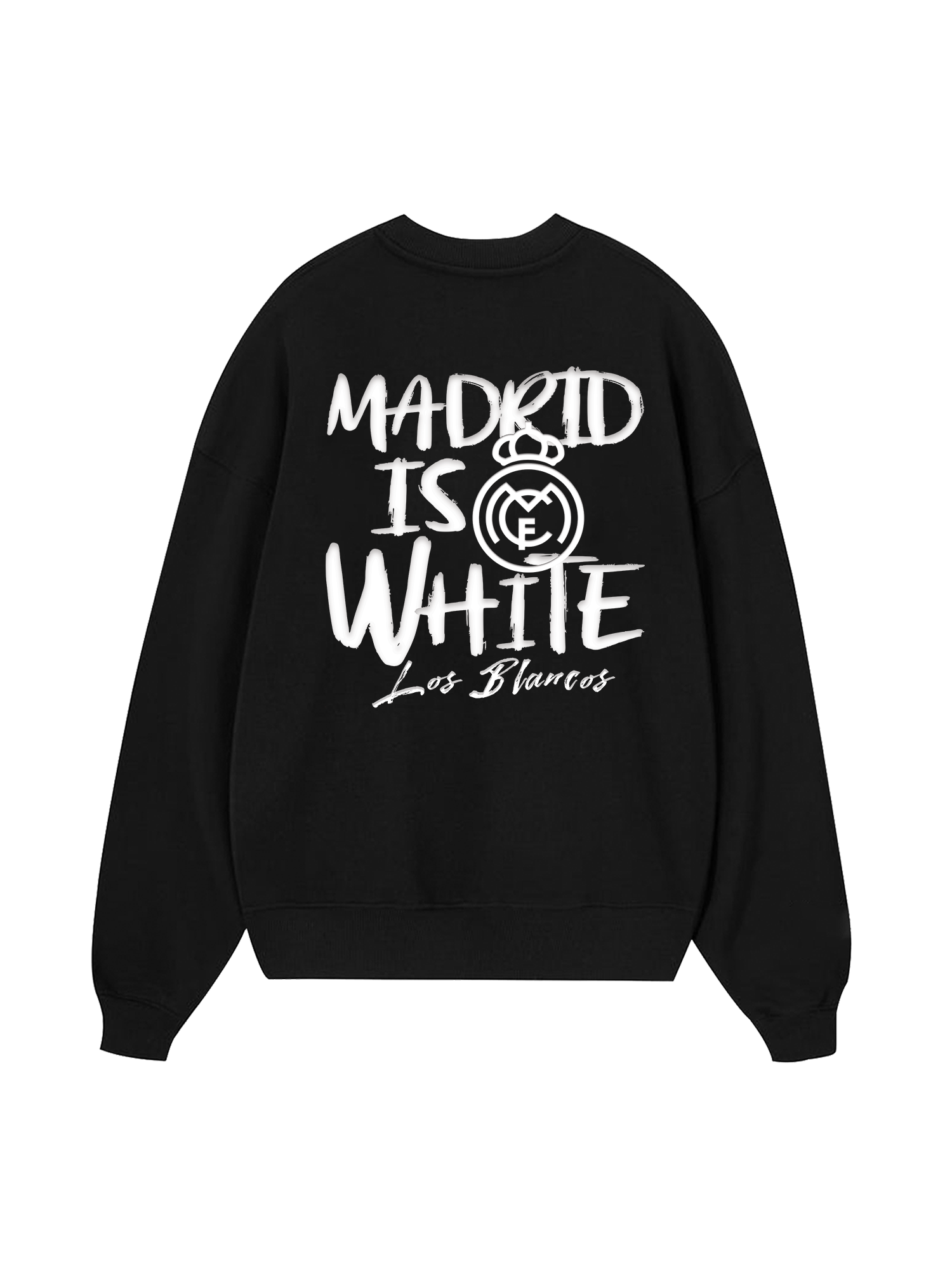 Real Marid Marid Is White Sweater