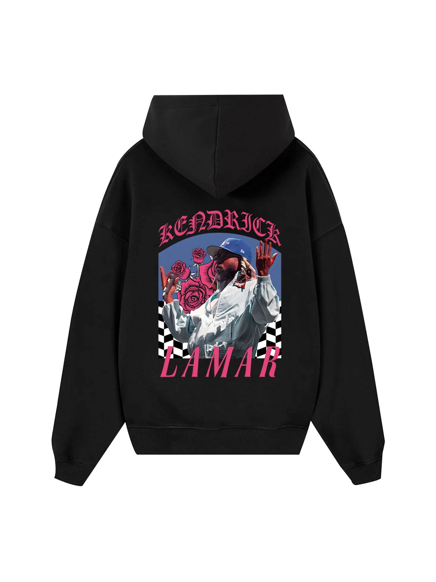 Rapper Kendrick Lamar Roses Hoodie