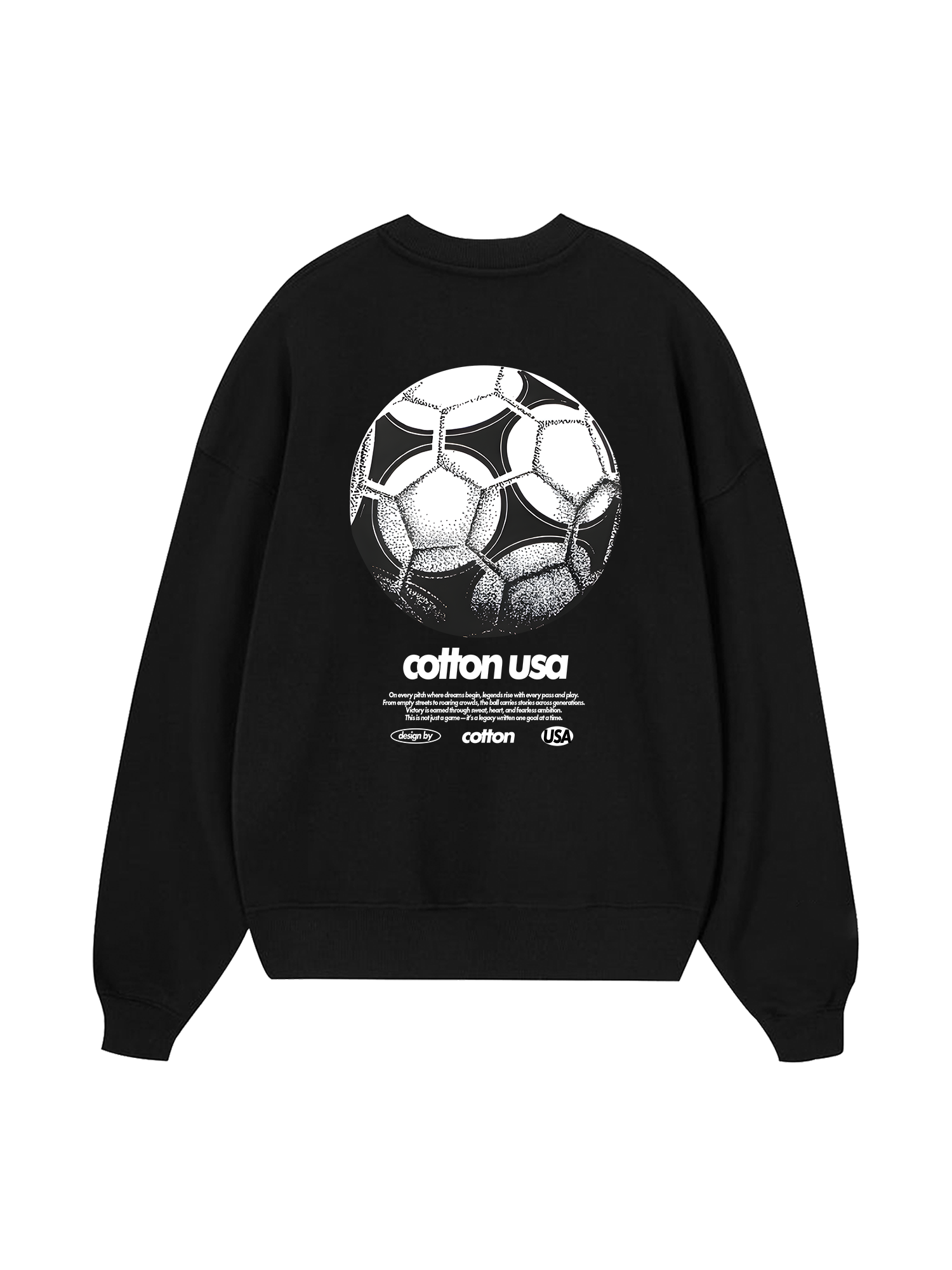 Soccer Vintage Ball Sweater