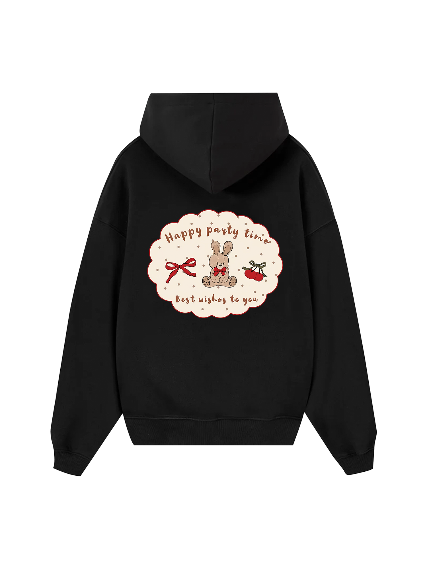 Girly Mood Sweet Teddy Hoodie