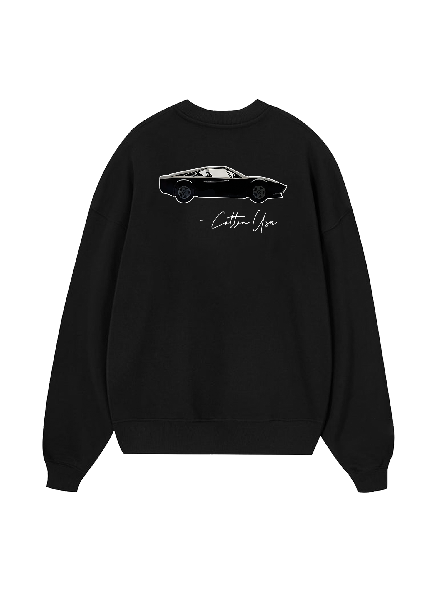 Classic Car Black Sweater