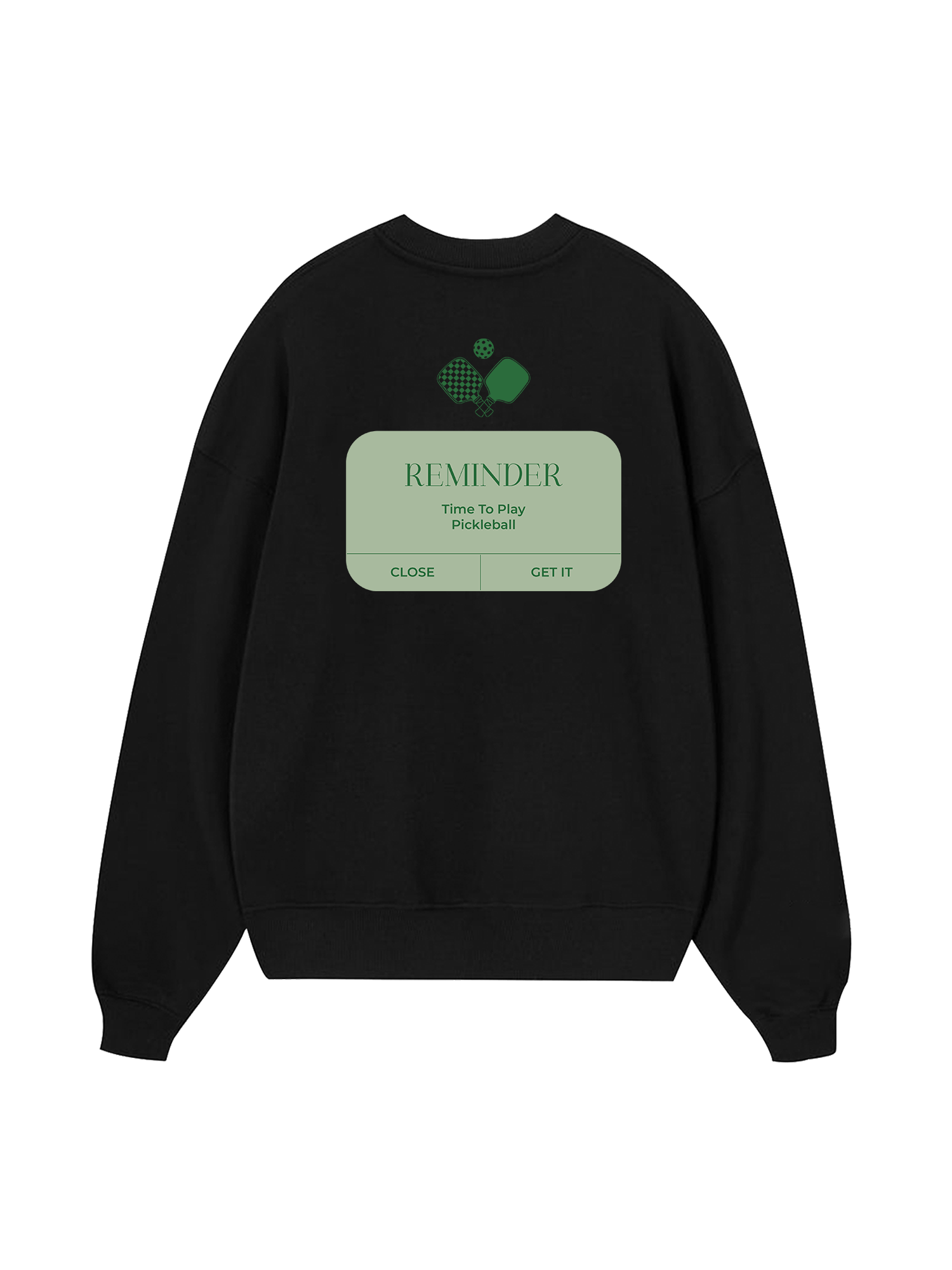 Pickleball Reminder Time To Play Pickleball Sweater
