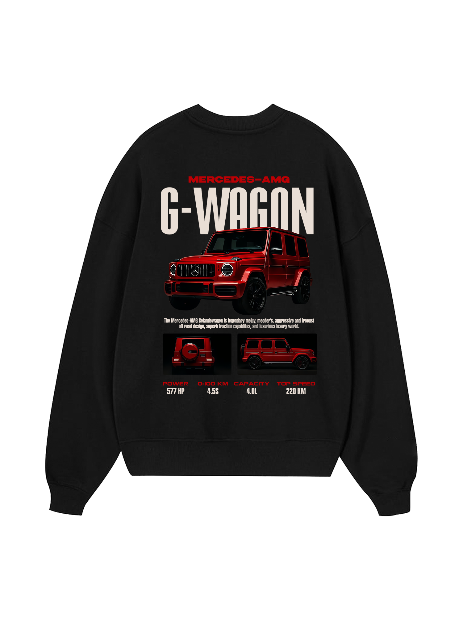 Mercedes AMG G Wagon Sweater