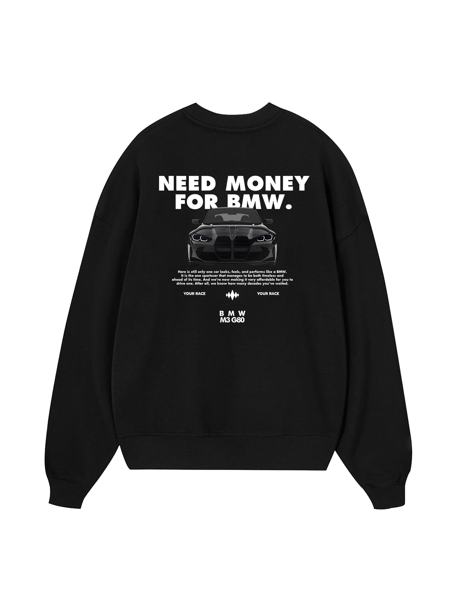 BMW M3 G80 Black Sweater